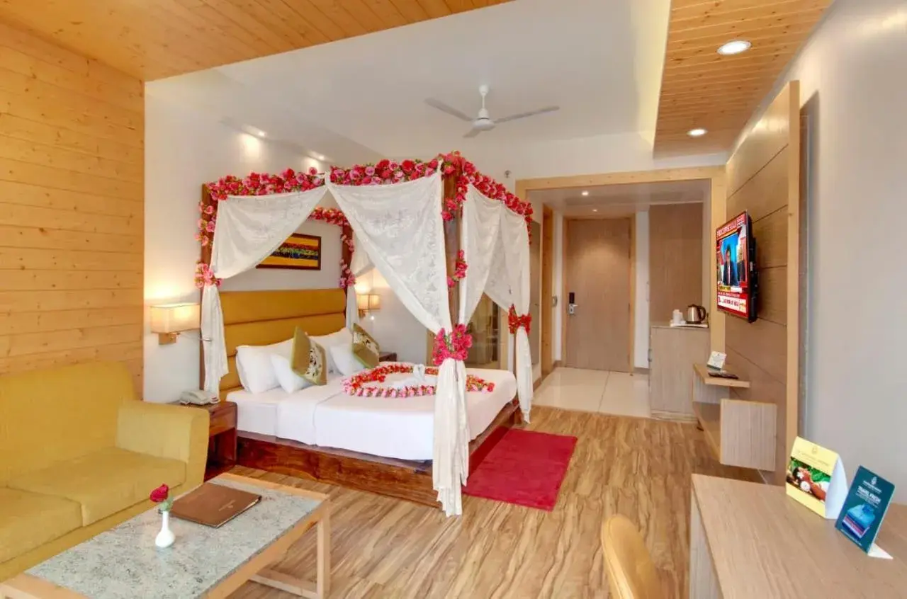 Bed in The Orchard Greens Resort - A Centrally Heated Property Bed in The Orchard Greens Resort - A Centrally Heated Property