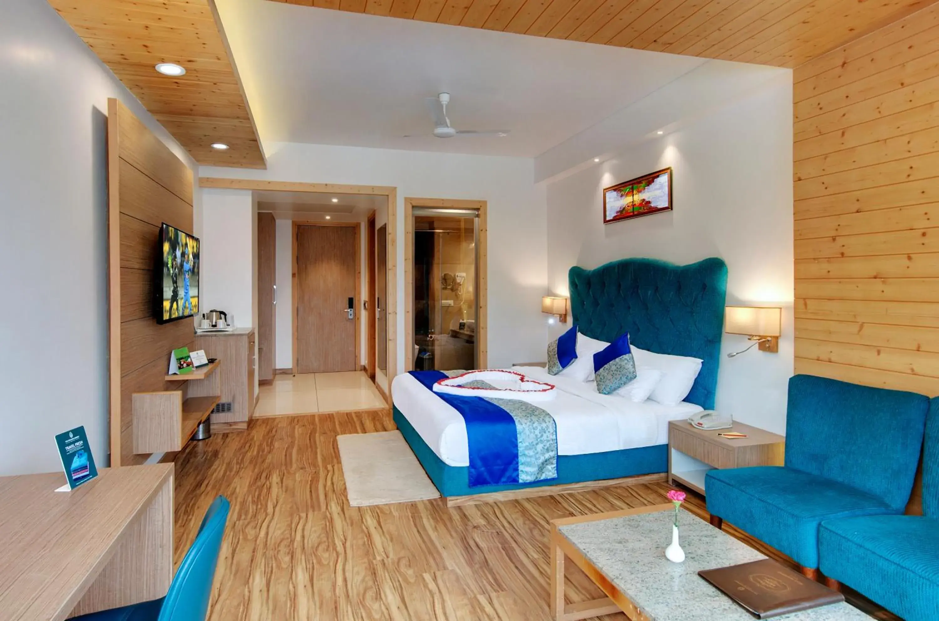 Photo of the whole room, Bed in The Orchard Greens Resort - A Centrally Heated Property Photo of the whole room, Bed in The Orchard Greens Resort - A Centrally Heated Property