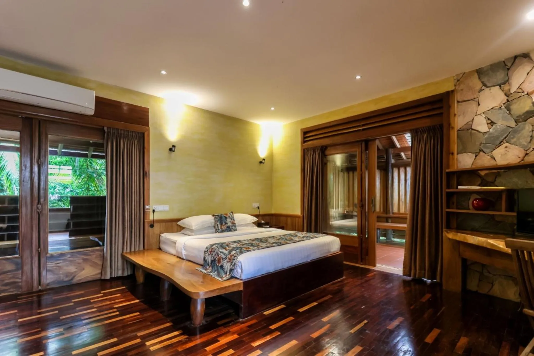 Bed in Veranda Natural Resort