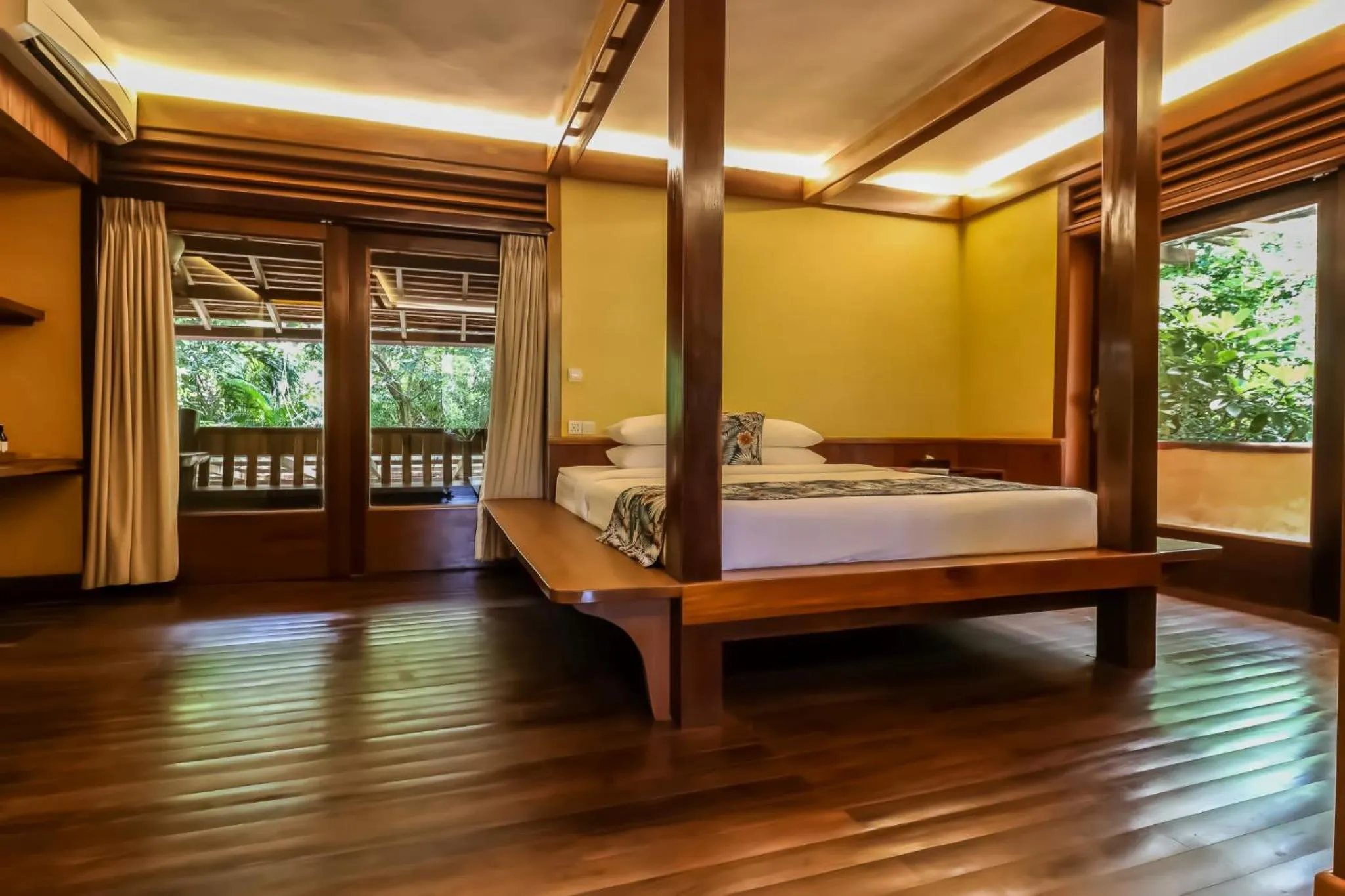 Bed in Veranda Natural Resort