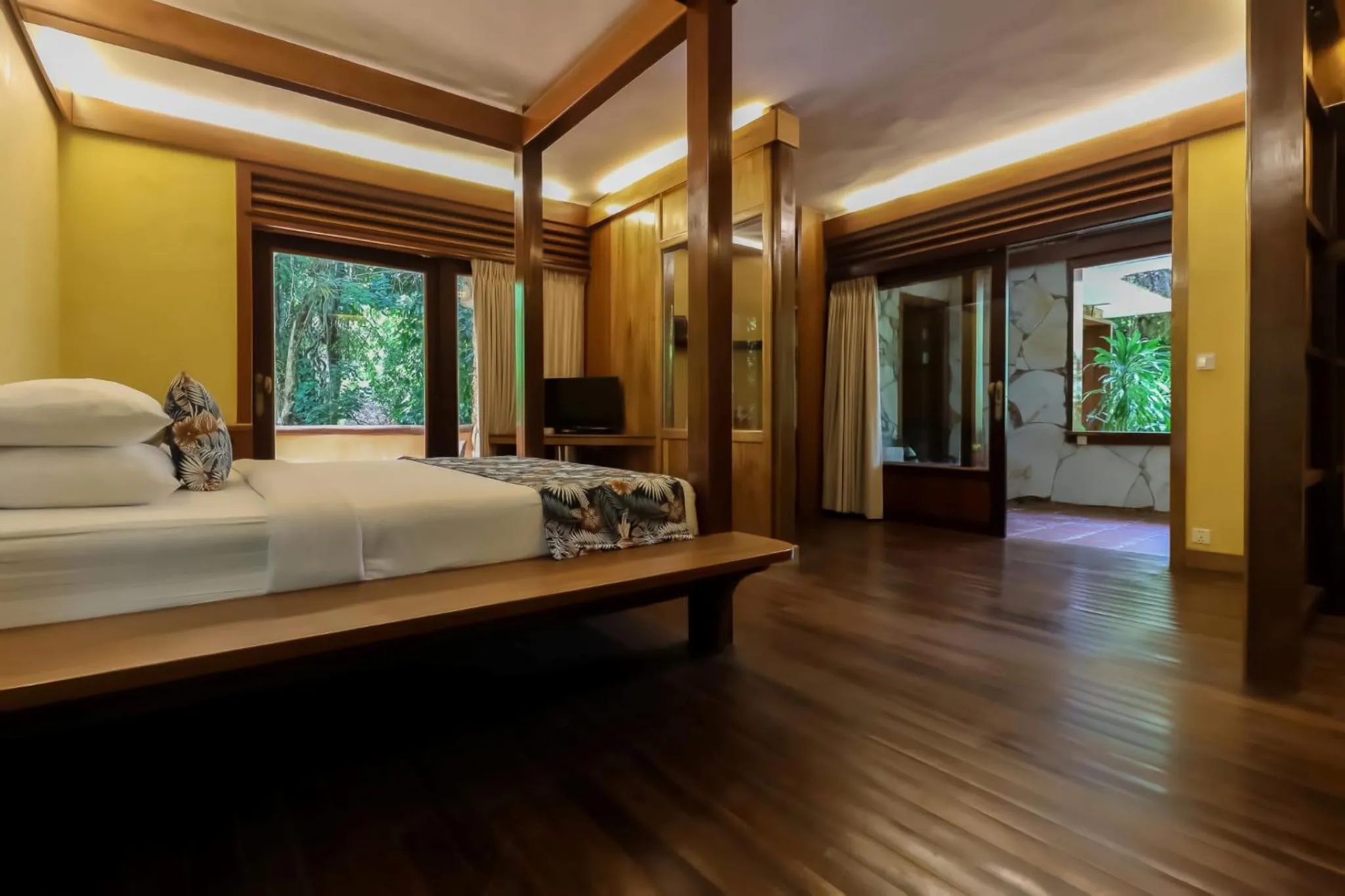 Bed in Veranda Natural Resort