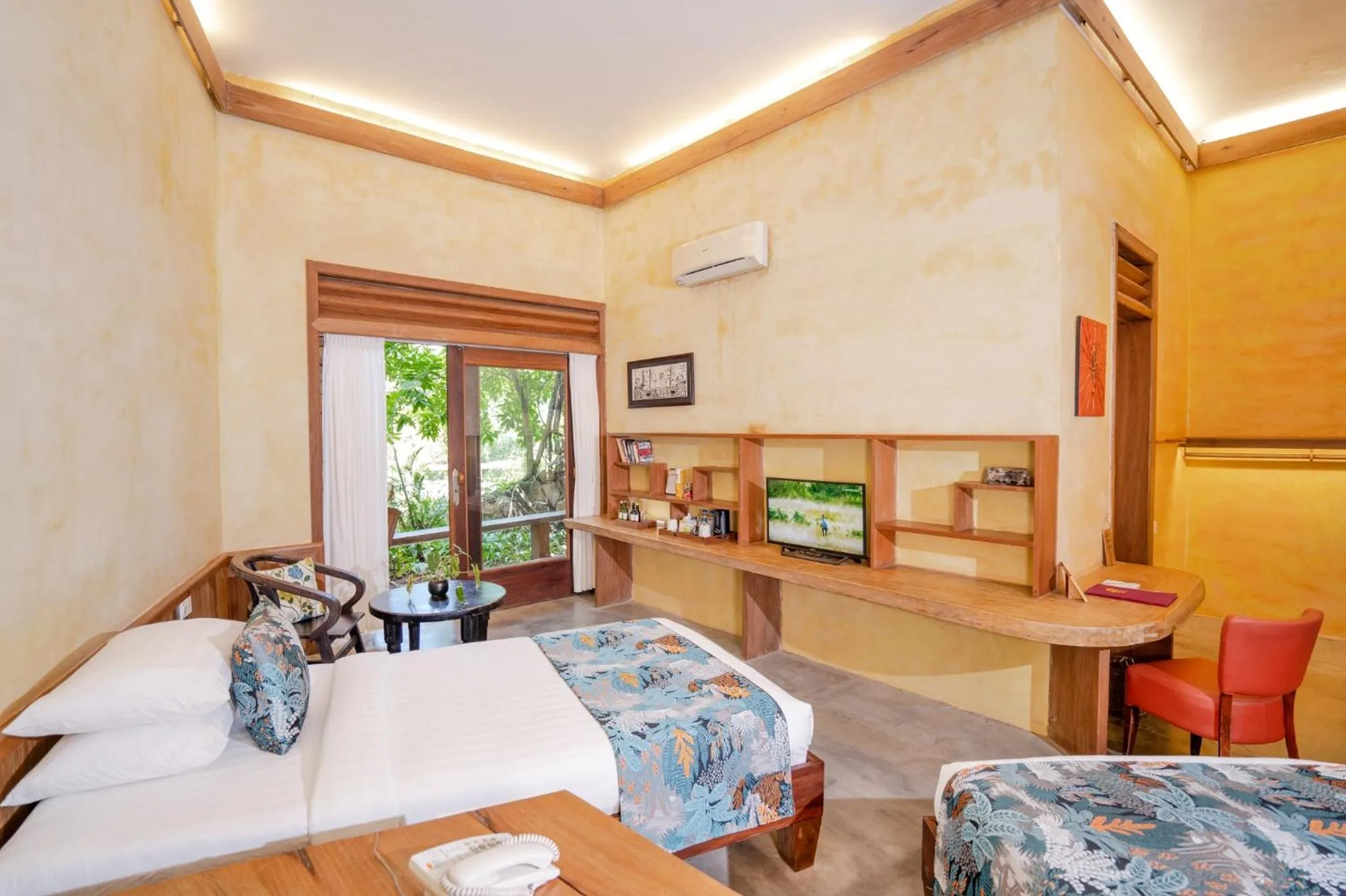 View (from property/room), Bed in Veranda Natural Resort