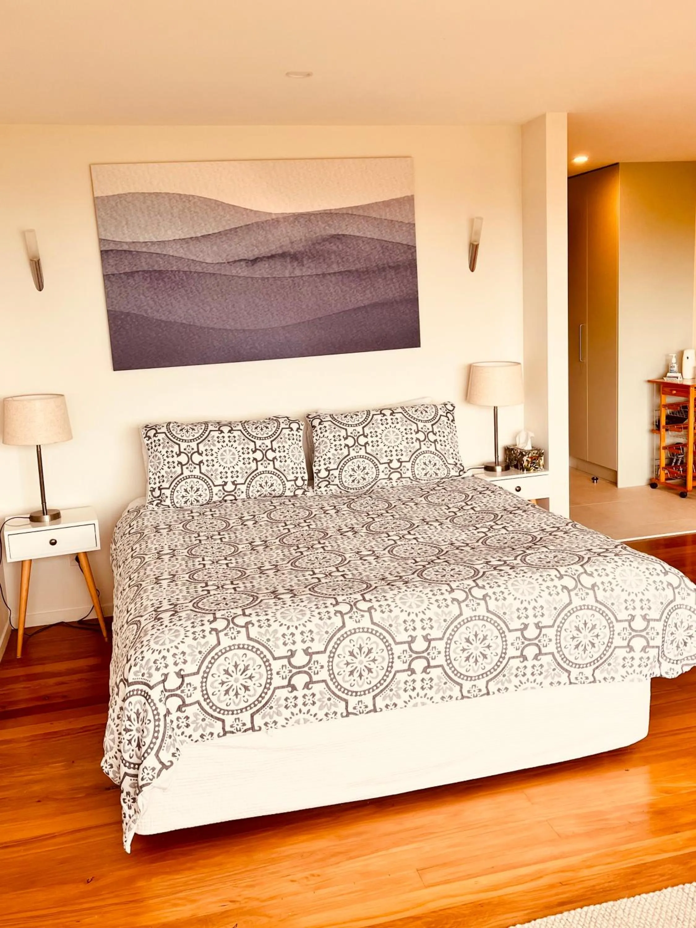 Bed in Watermark Apartments