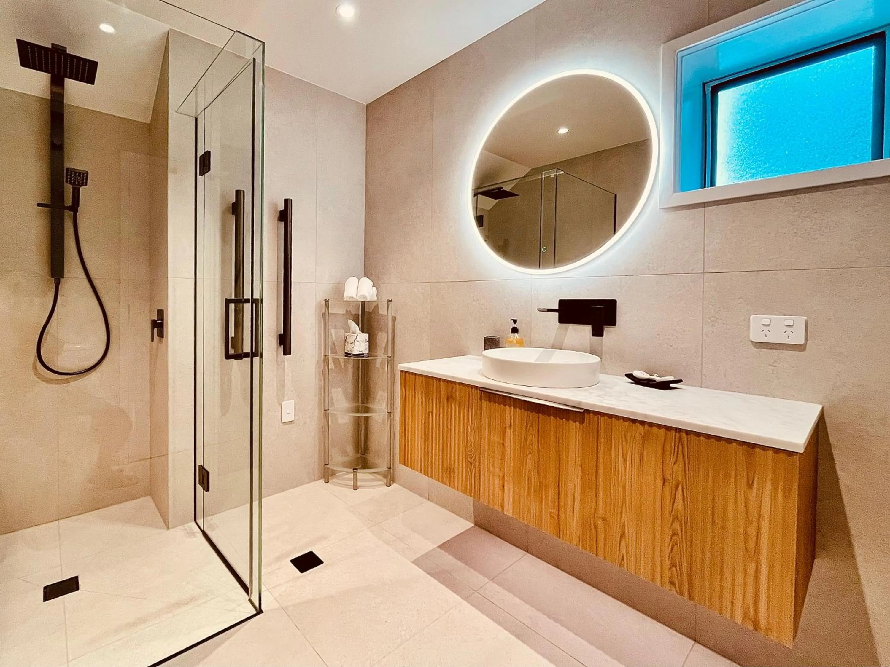 Shower in Watermark Apartments