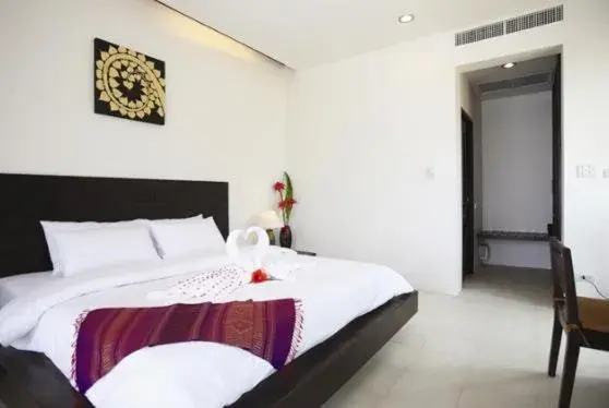 Bed in The Shambhala Khaolak Resort Bed in The Shambhala Khaolak Resort