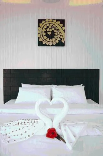 Bed in The Shambhala Khaolak Resort