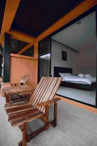 Bed in The Shambhala Khaolak Resort