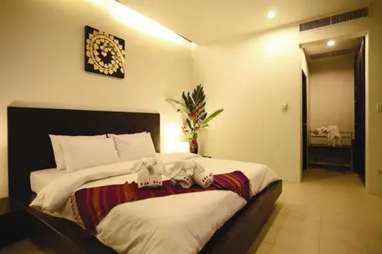 Bed in The Shambhala Khaolak Resort Bed in The Shambhala Khaolak Resort