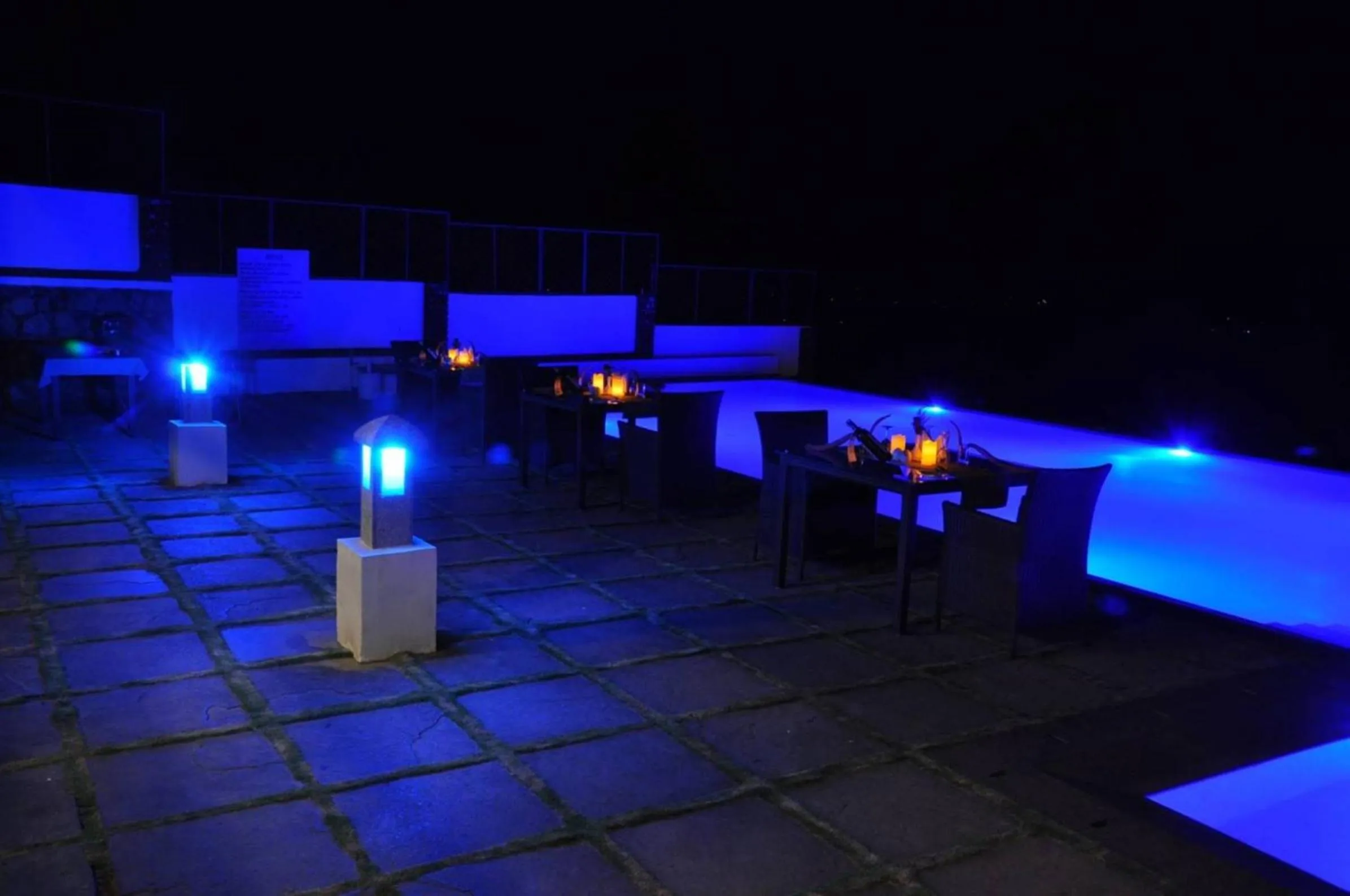 Night in Mountain Club Resort Munnar