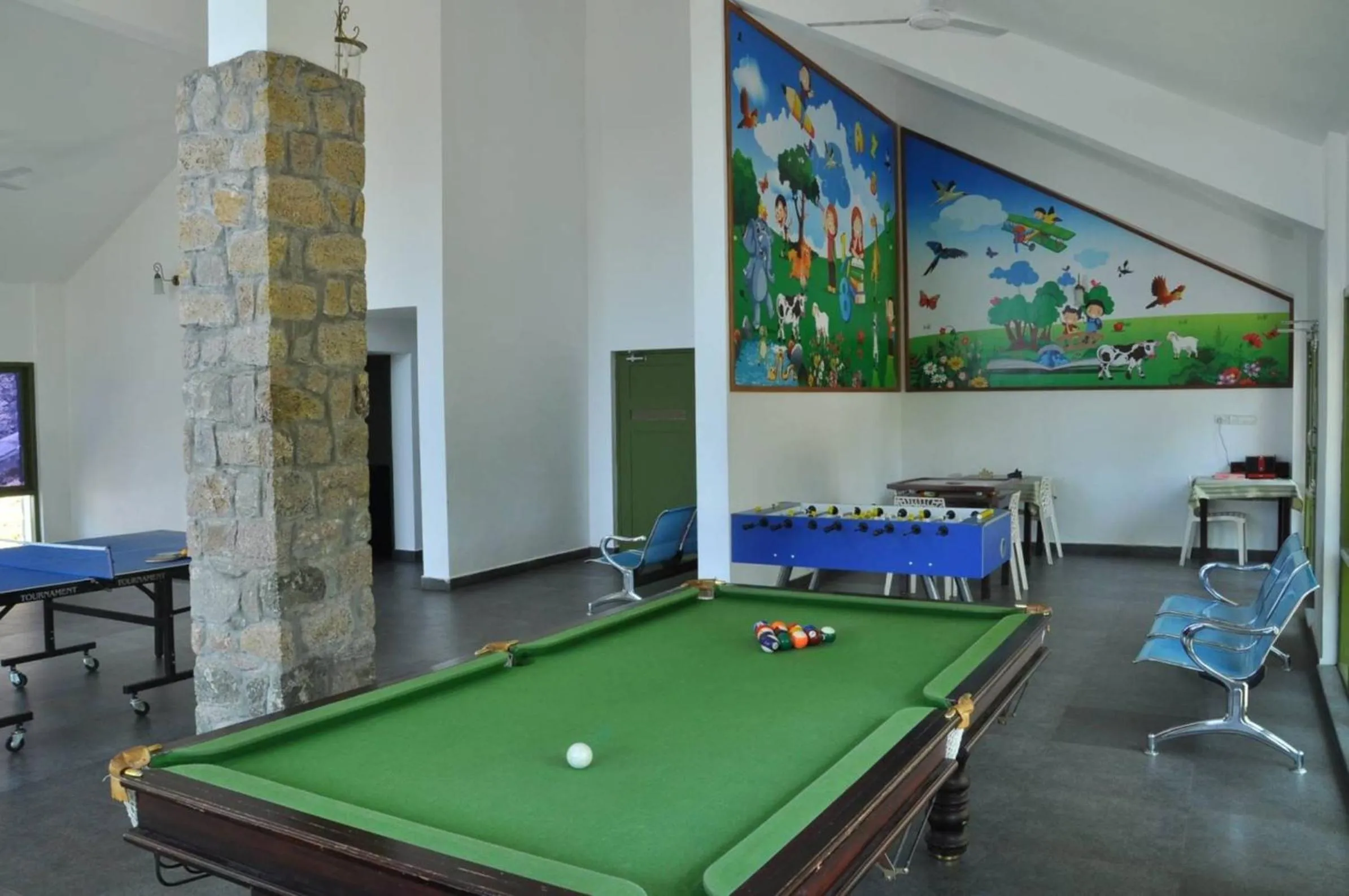 Billiard in Mountain Club Resort Munnar