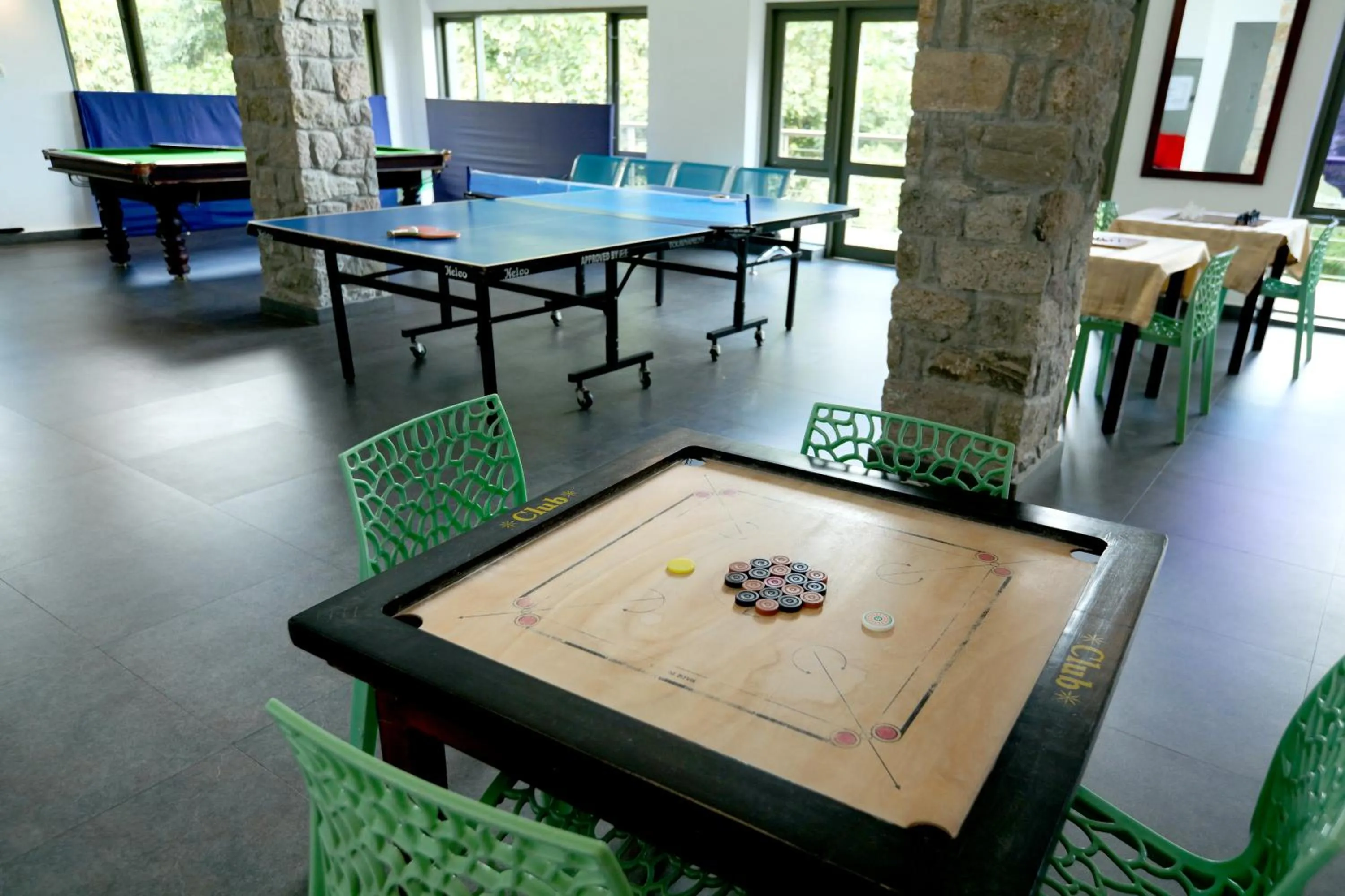 Billiard in Mountain Club Resort Munnar