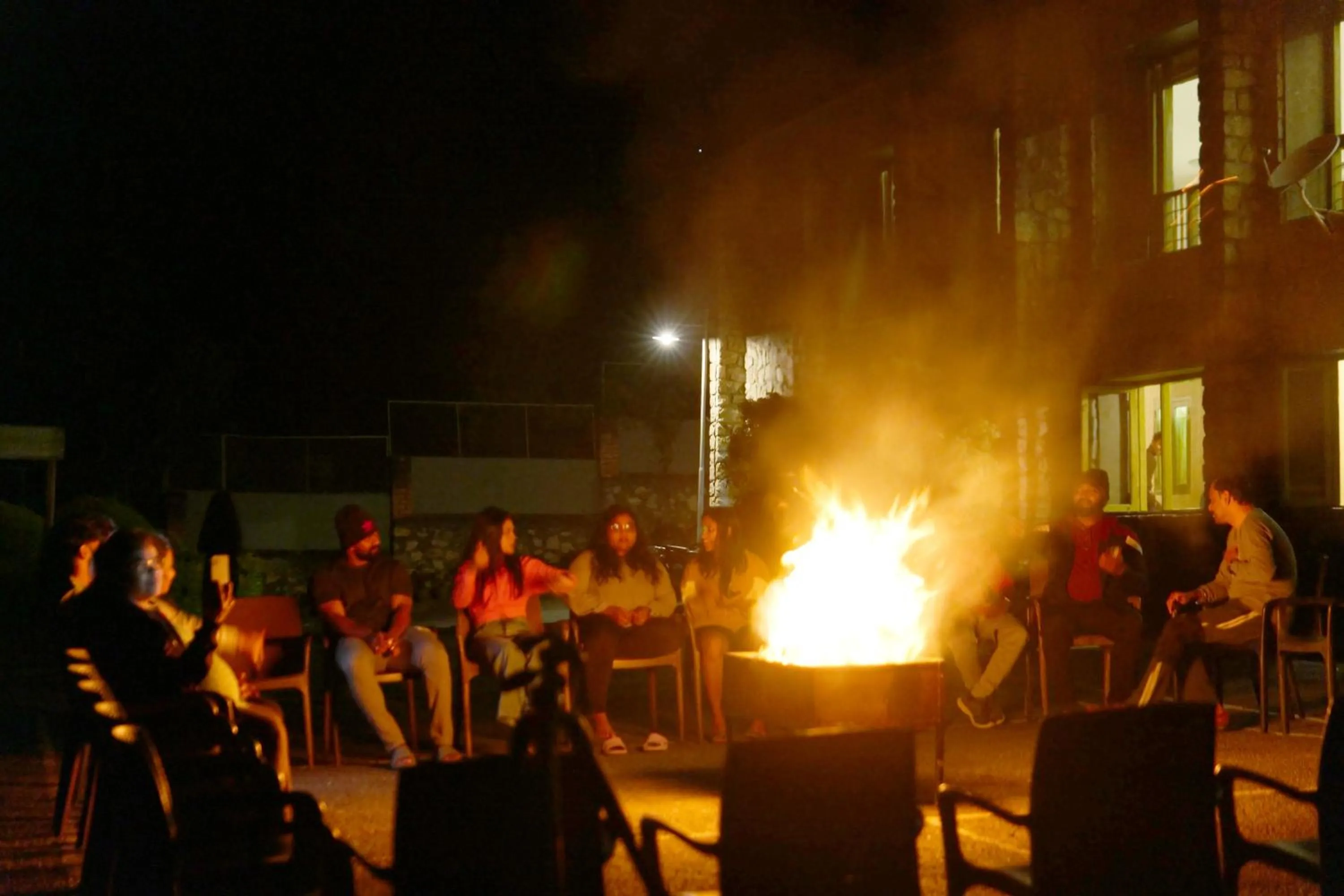 Night in Mountain Club Resort Munnar