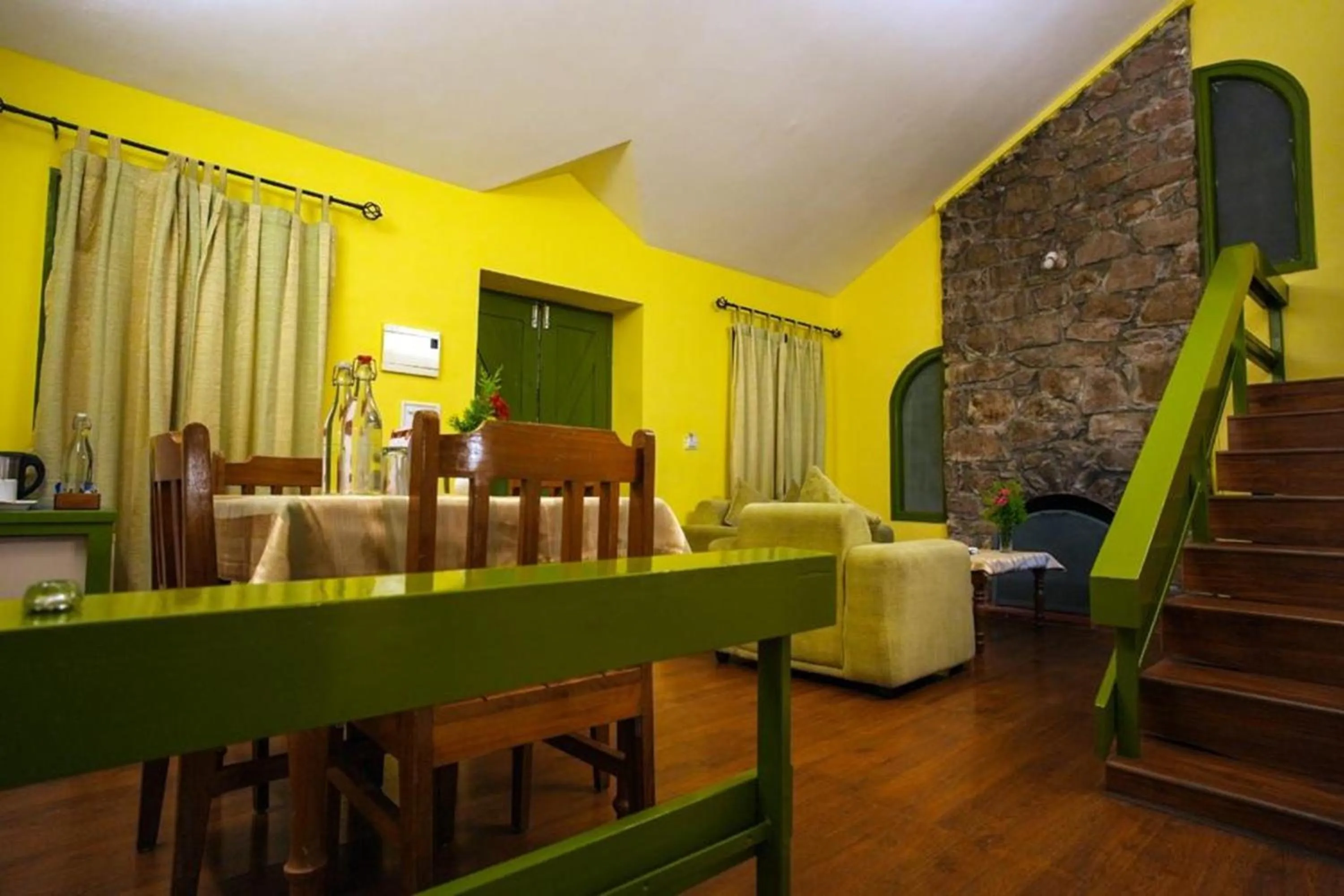 Living room in Mountain Club Resort Munnar