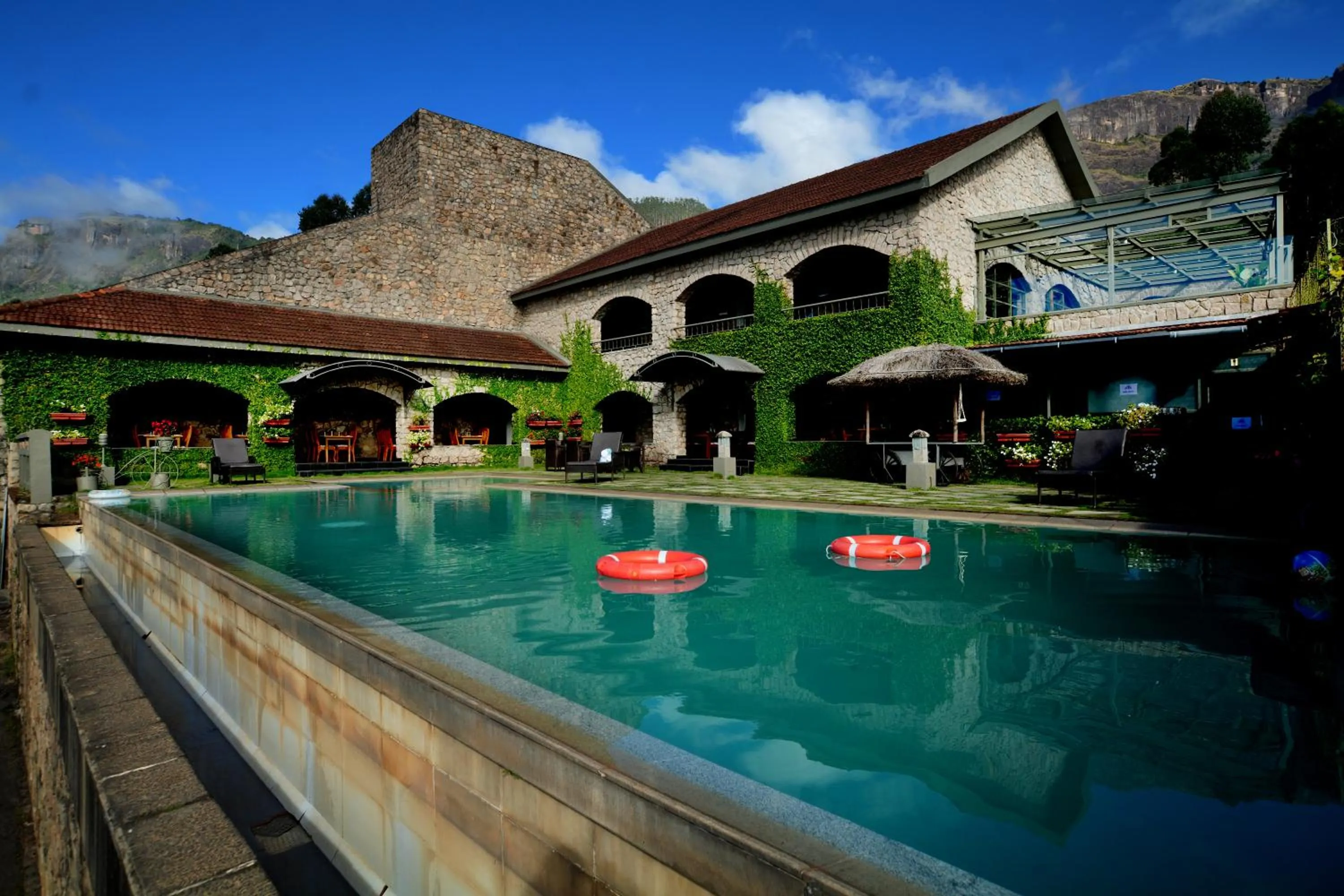 Natural landscape in Mountain Club Resort Munnar