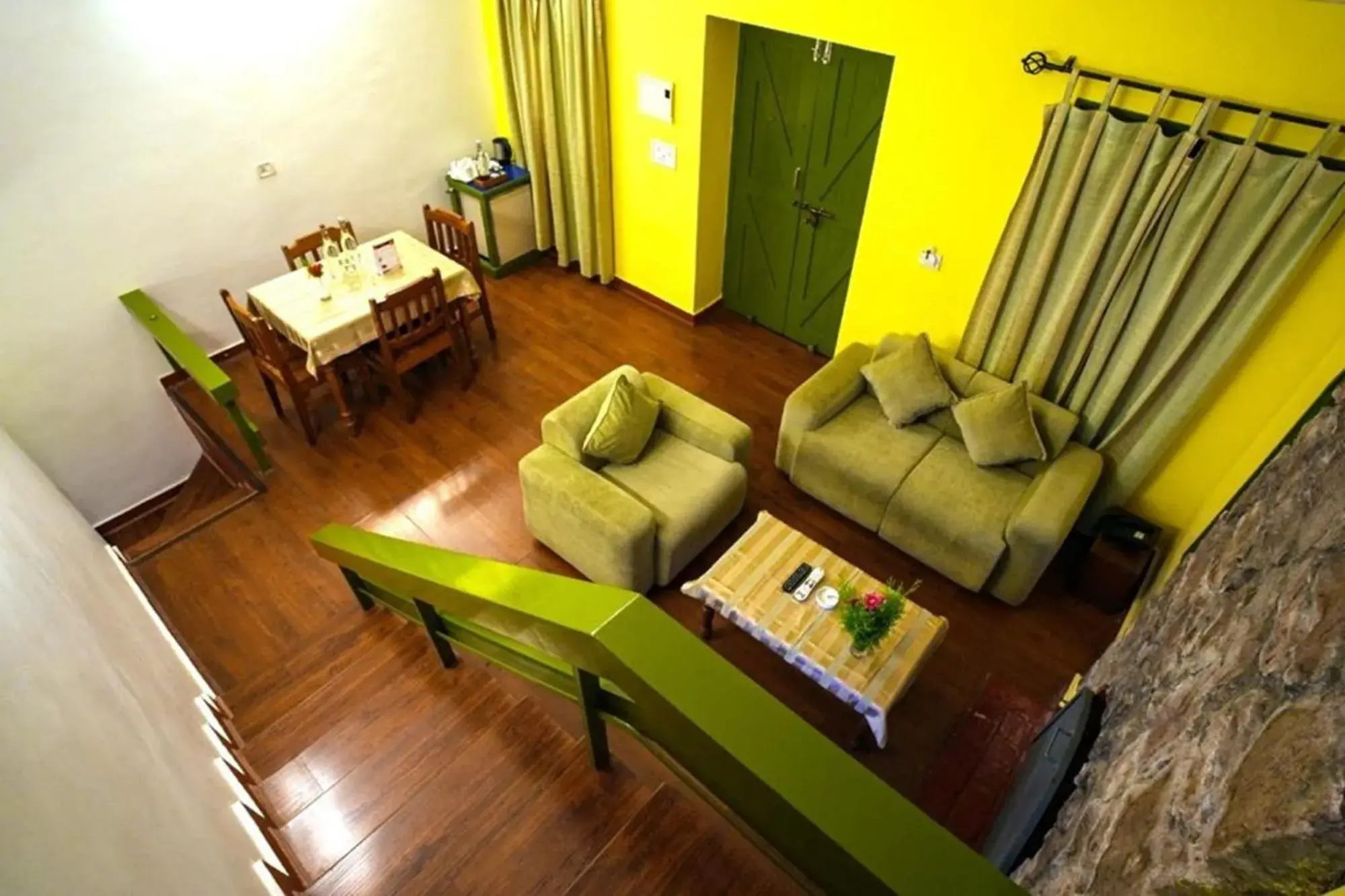 Living room in Mountain Club Resort Munnar Living room in Mountain Club Resort Munnar