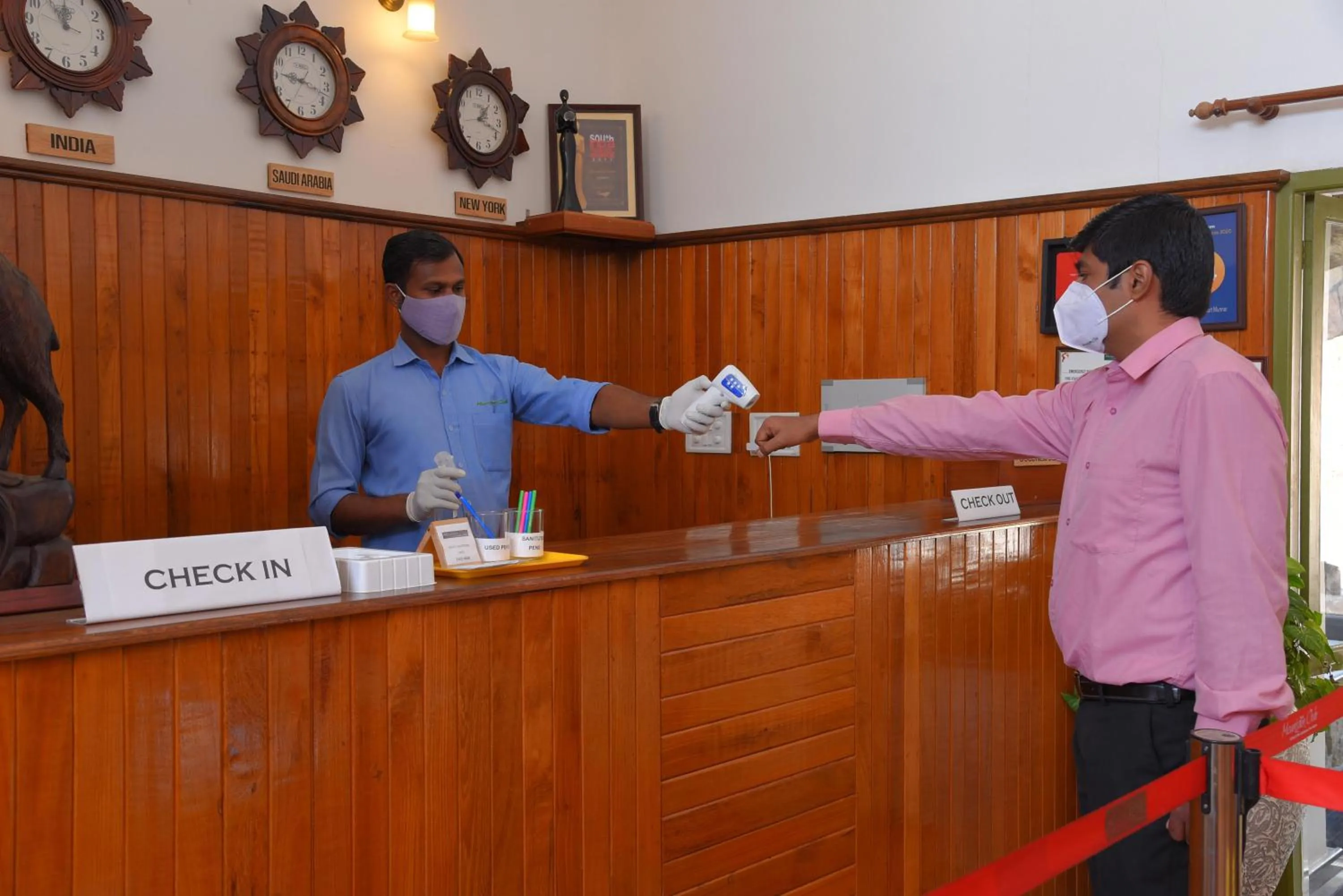 Lobby or reception in Mountain Club Resort Munnar
