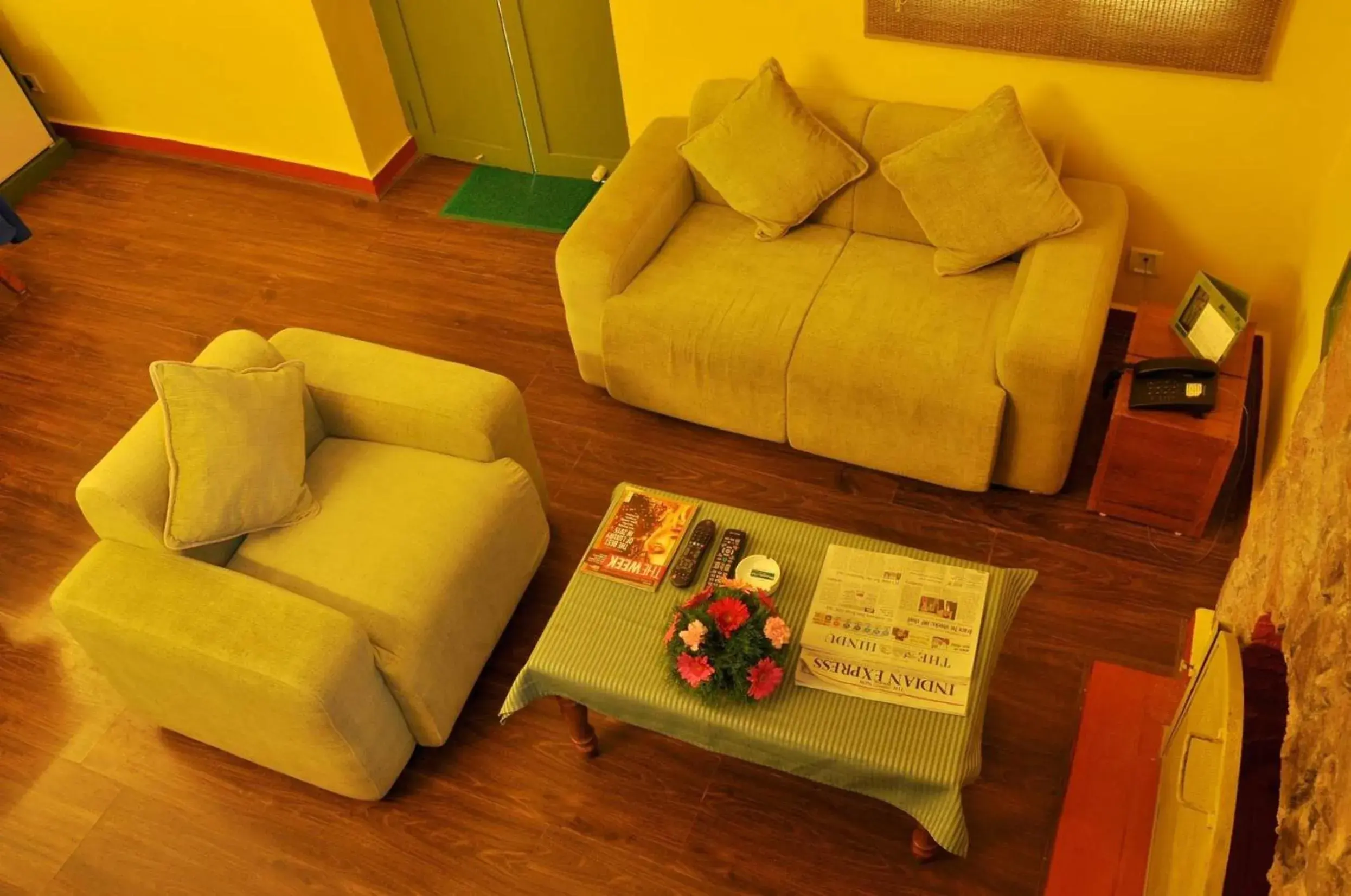 Living room in Mountain Club Resort Munnar Living room in Mountain Club Resort Munnar