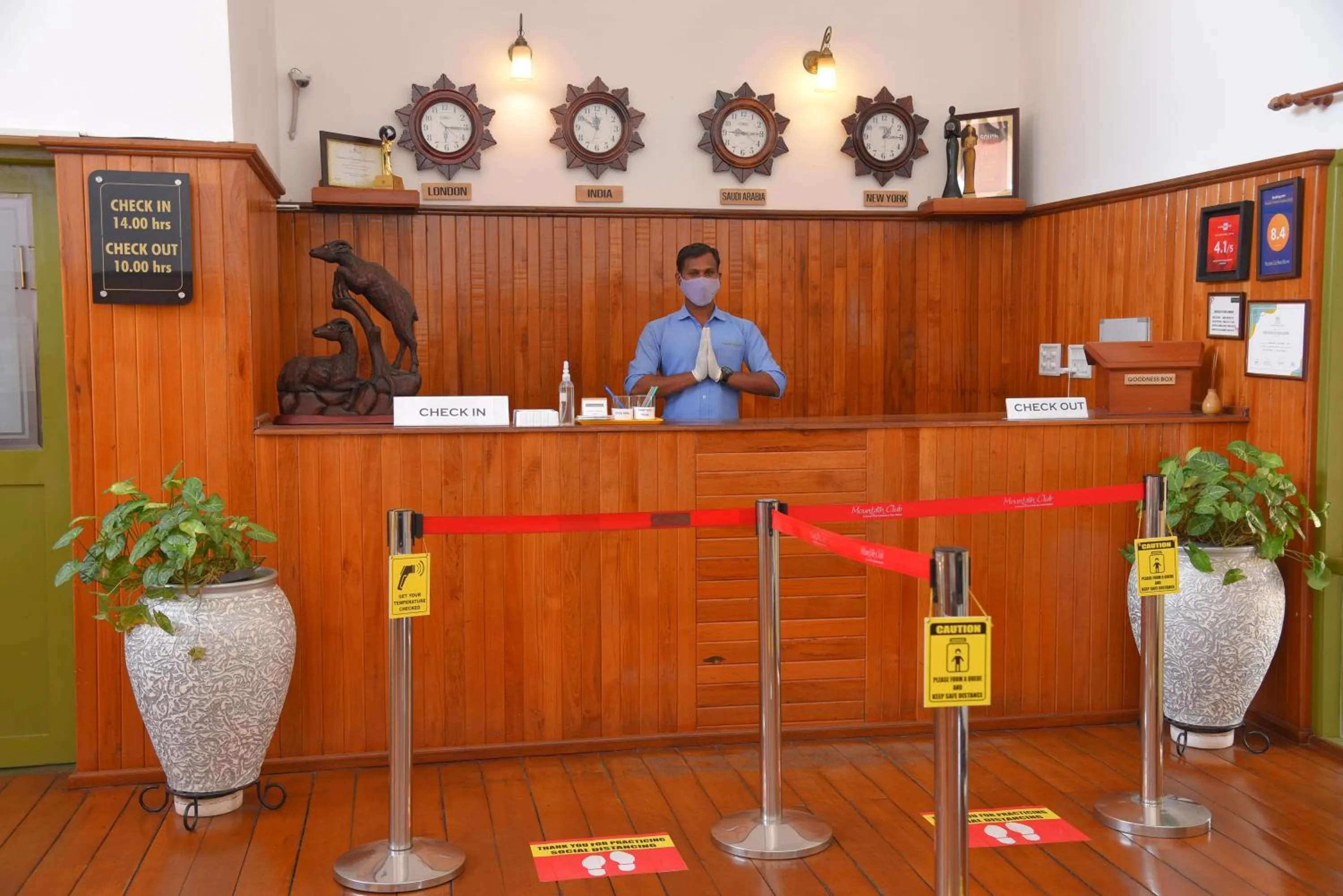 Lobby or reception in Mountain Club Resort Munnar