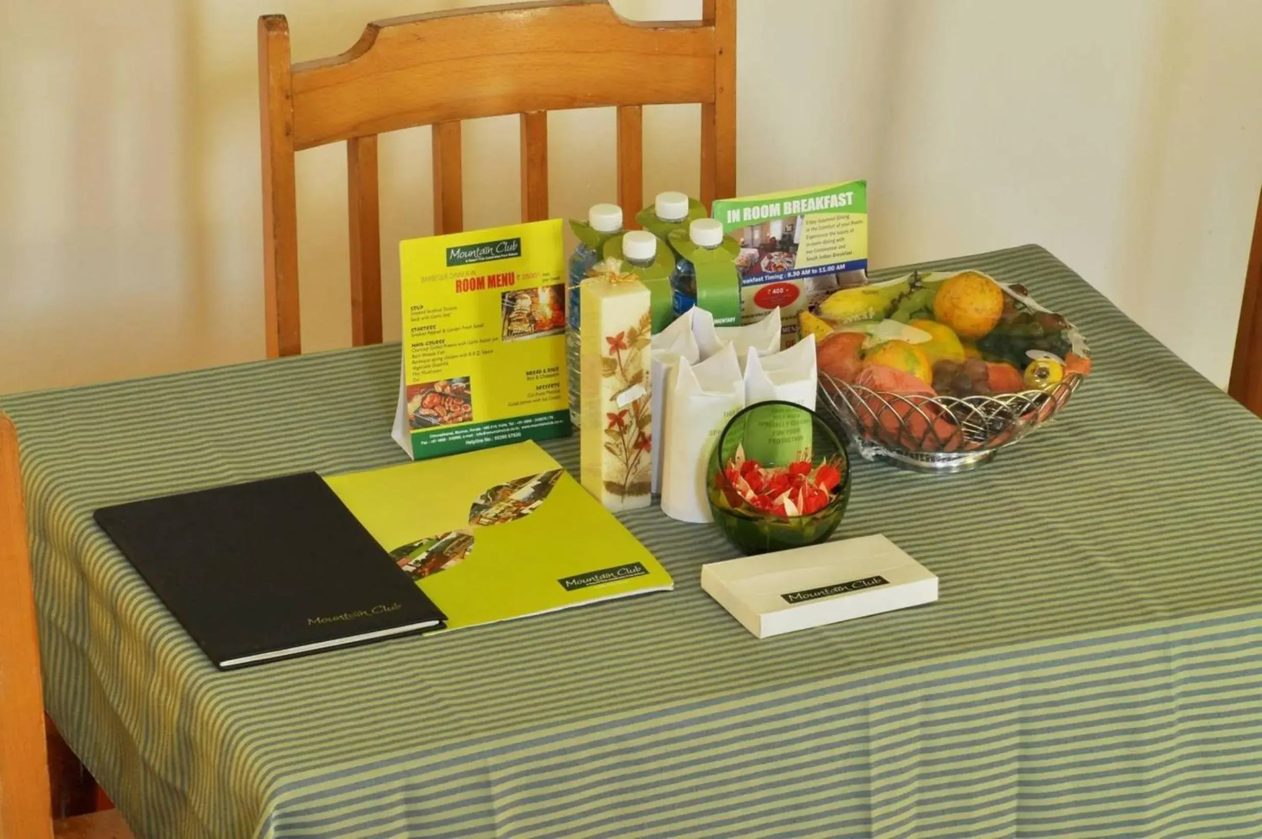 Food and drinks in Mountain Club Resort Munnar Food and drinks in Mountain Club Resort Munnar