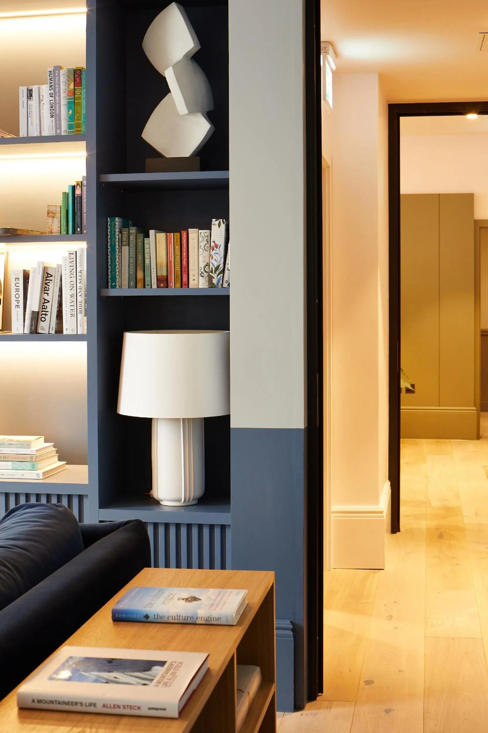 Library in Inhabit Southwick Street, a Member of Design Hotels