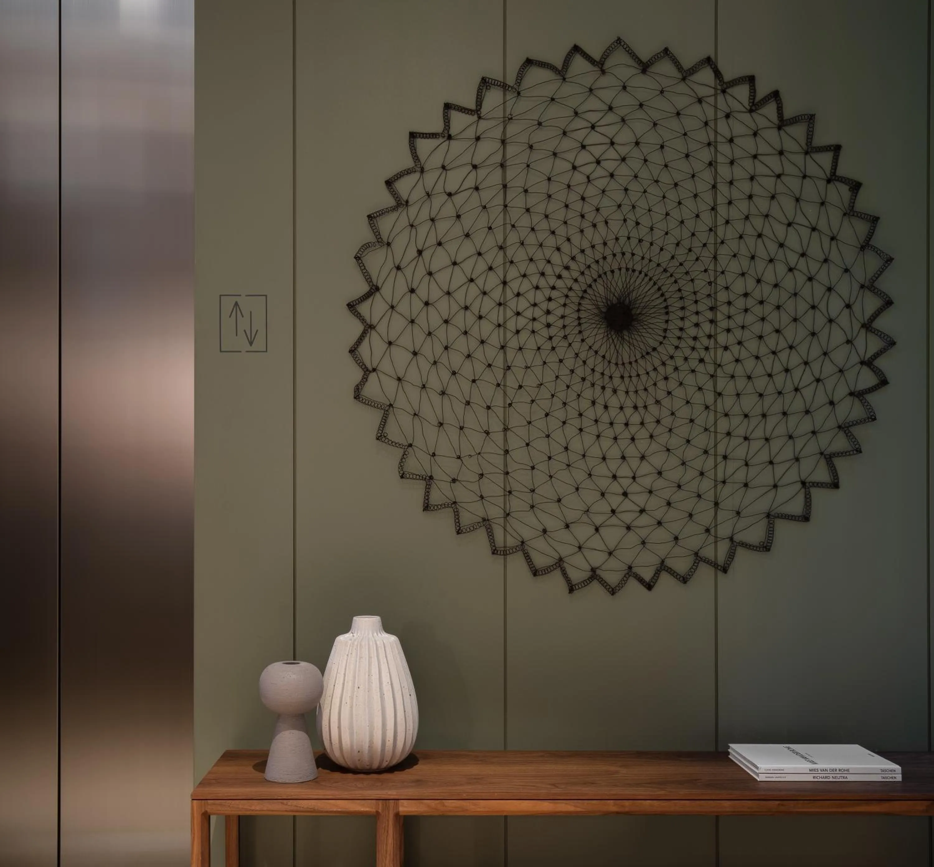 Decorative detail in Inhabit Southwick Street, a Member of Design Hotels