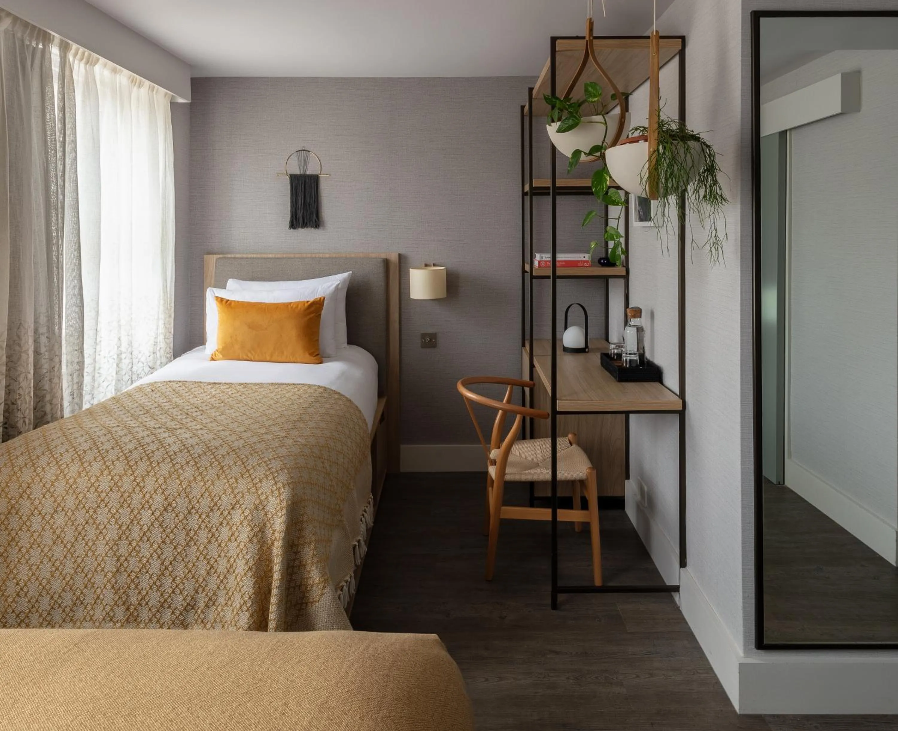 Bed in Inhabit Southwick Street, a Member of Design Hotels
