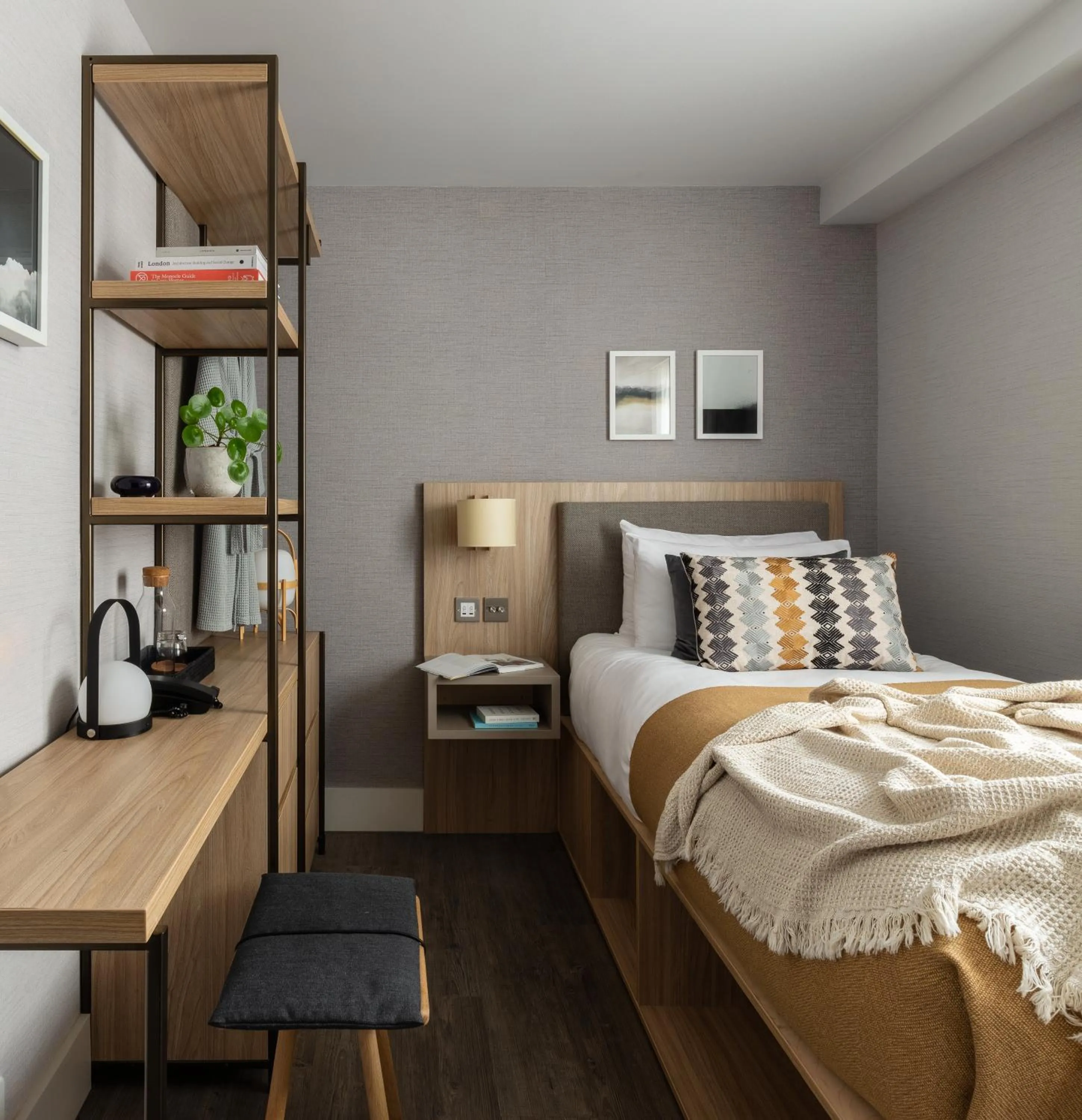 Bed in Inhabit Southwick Street, a Member of Design Hotels