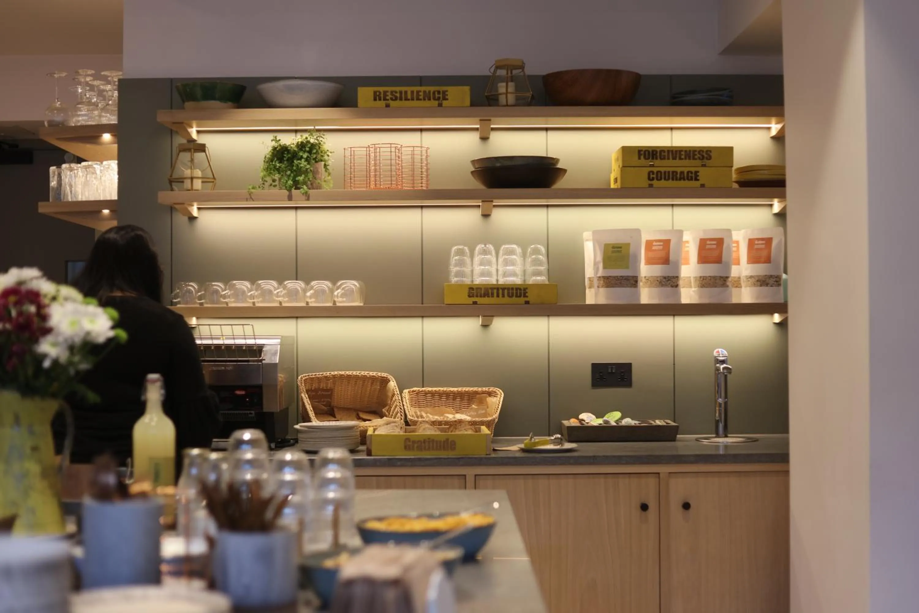 Food and drinks in Inhabit Southwick Street, a Member of Design Hotels