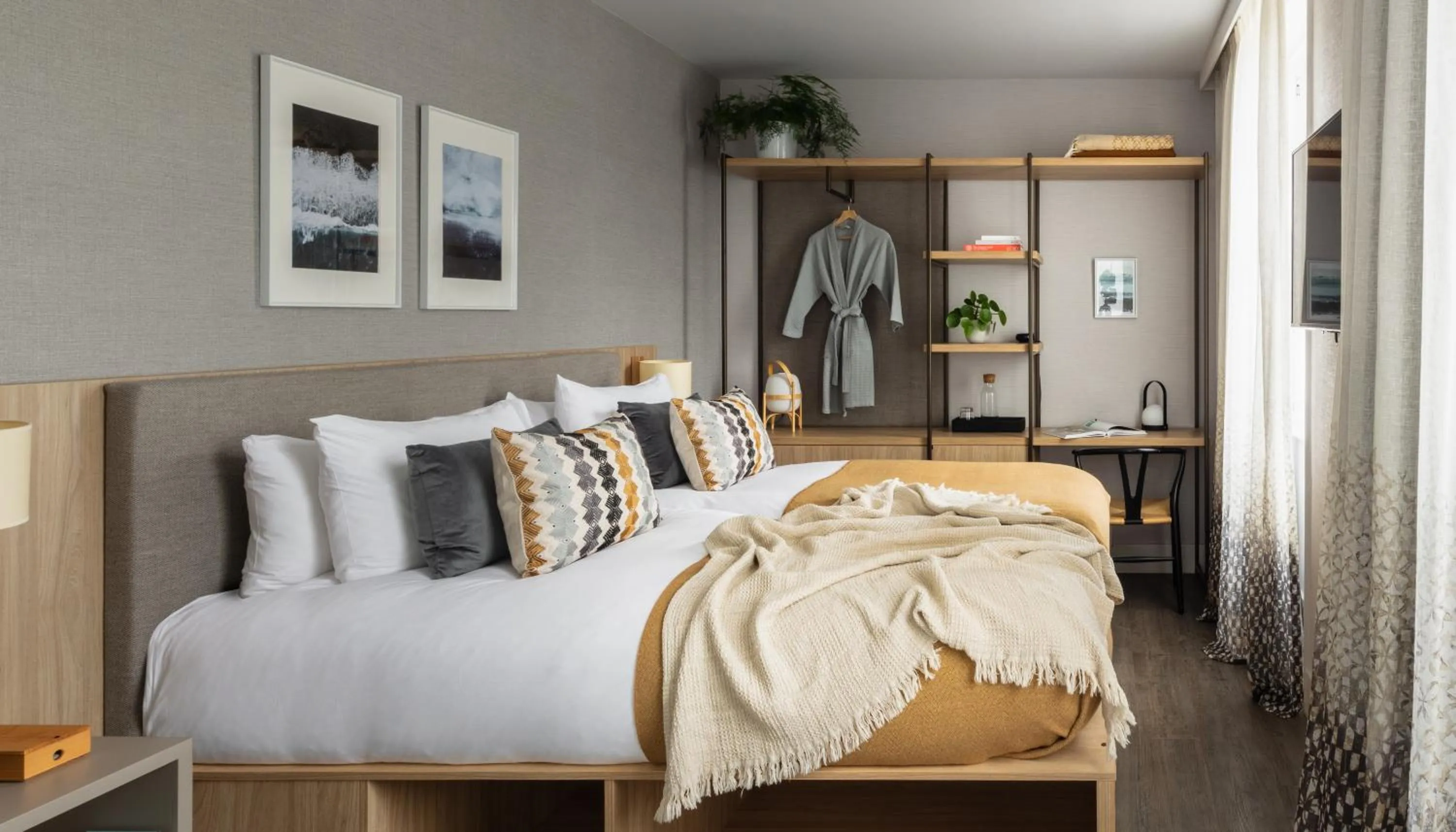 Bed in Inhabit Southwick Street, a Member of Design Hotels