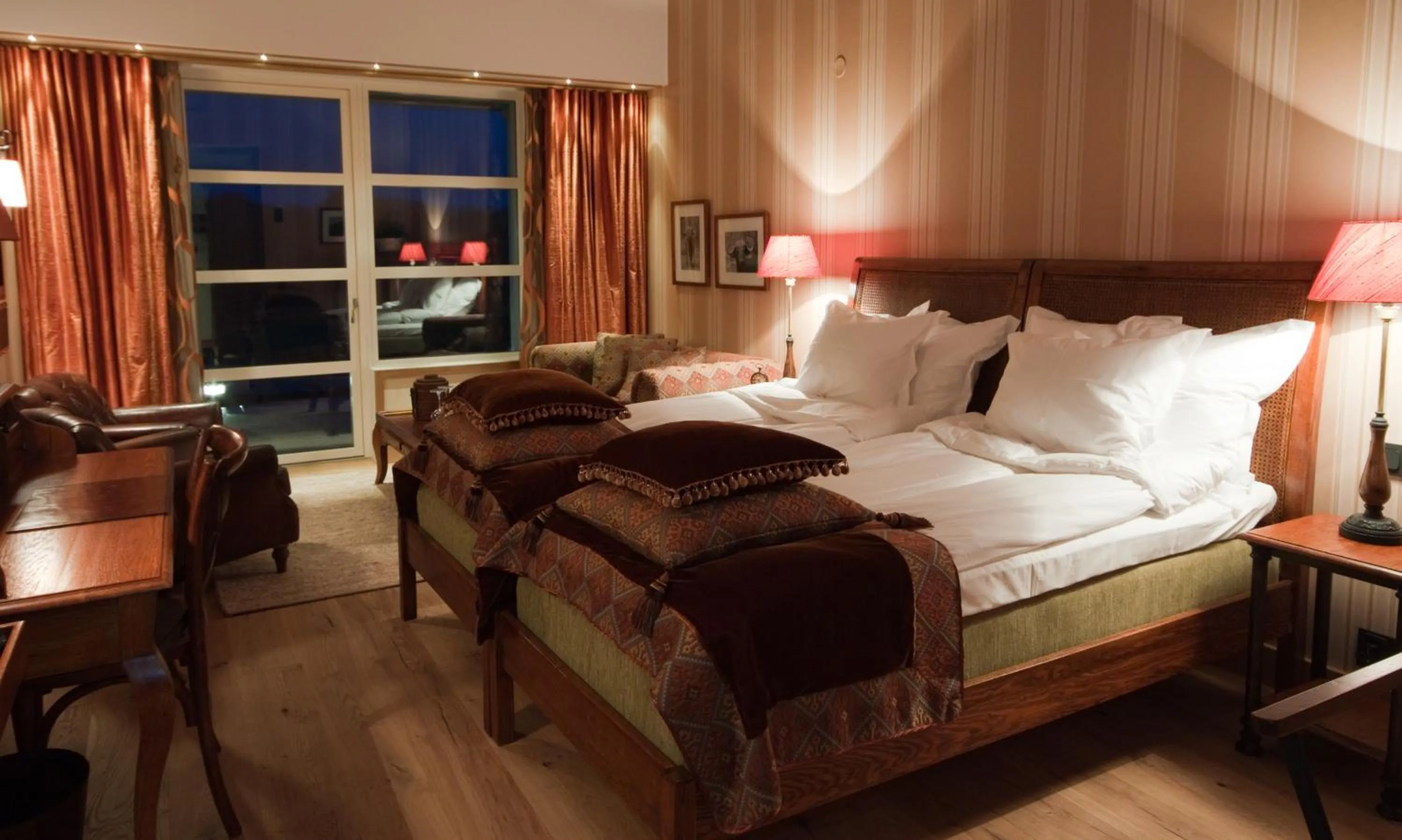 Bed in Eriksberg Hotel & Nature Reserve