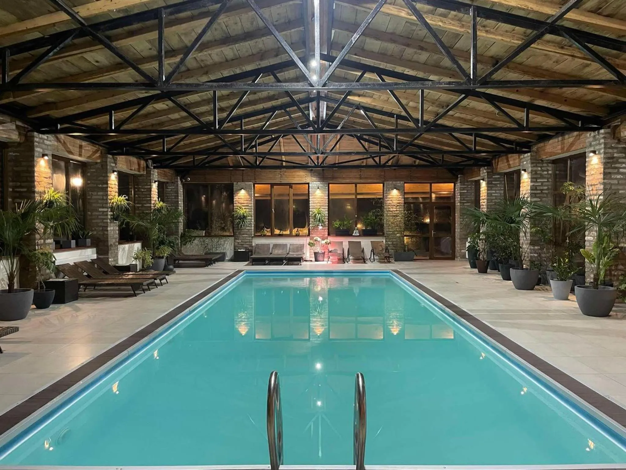 Swimming pool in Schuchmann Wines Château,Villas & SPA