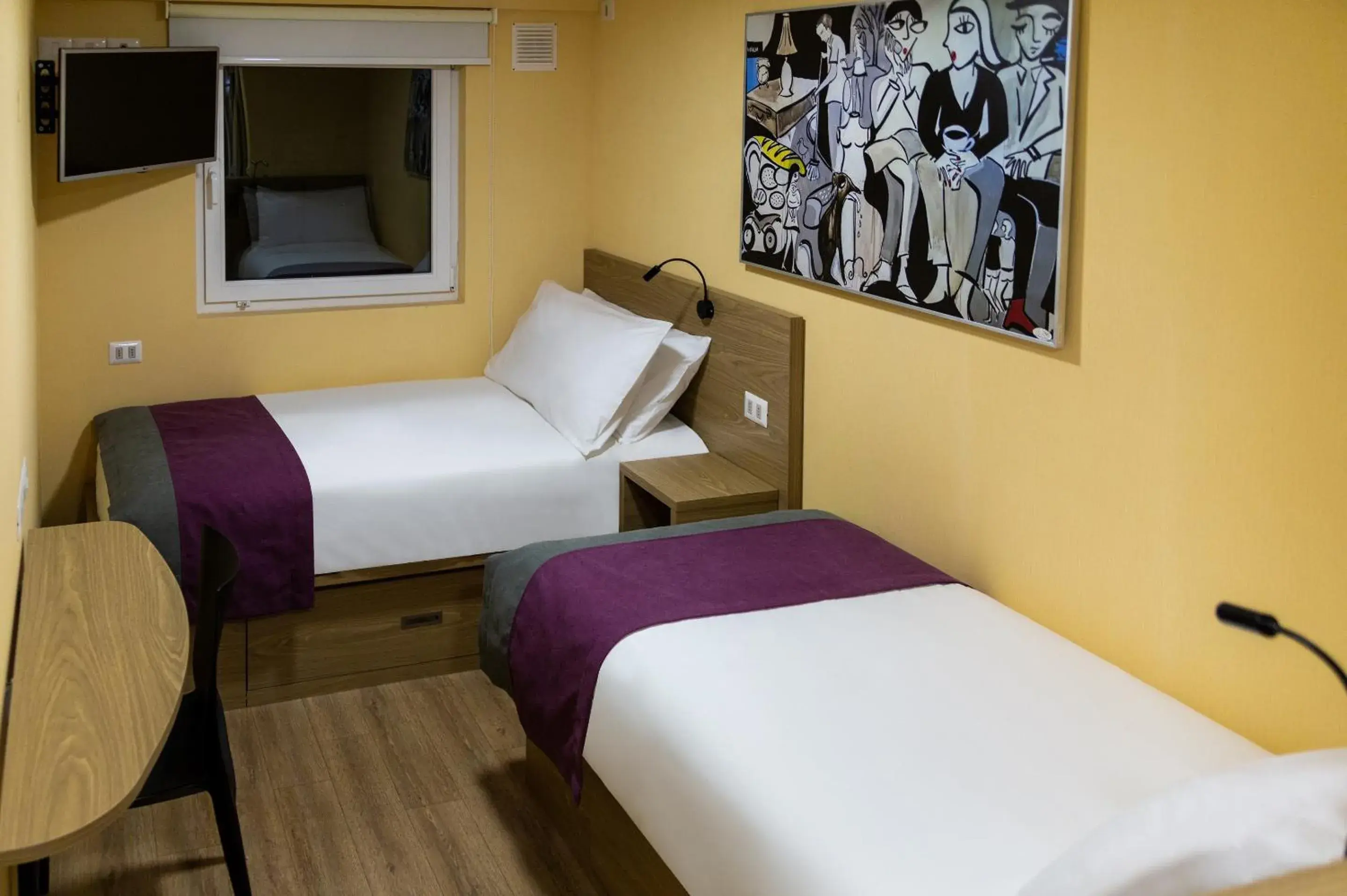 Twin Room in Hotel Modular Express Calama Twin Room in Hotel Modular Express Calama