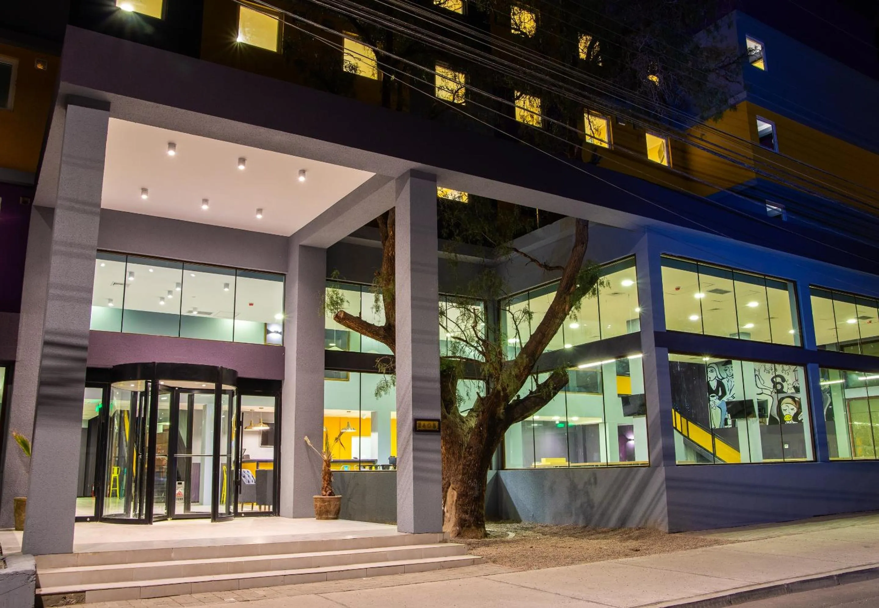 Property building in Hotel Modular Express Calama