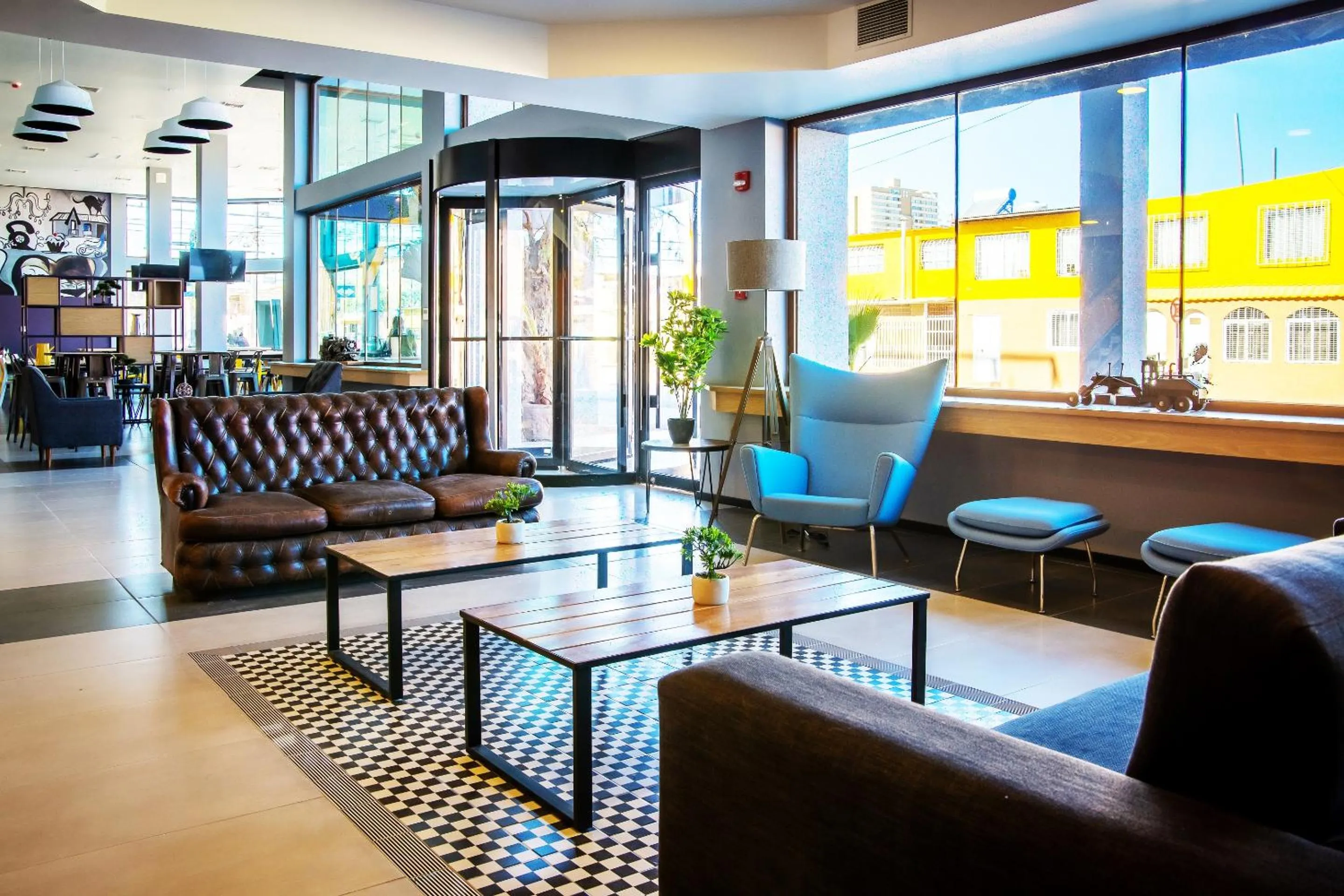 Living room in Hotel Modular Express Calama