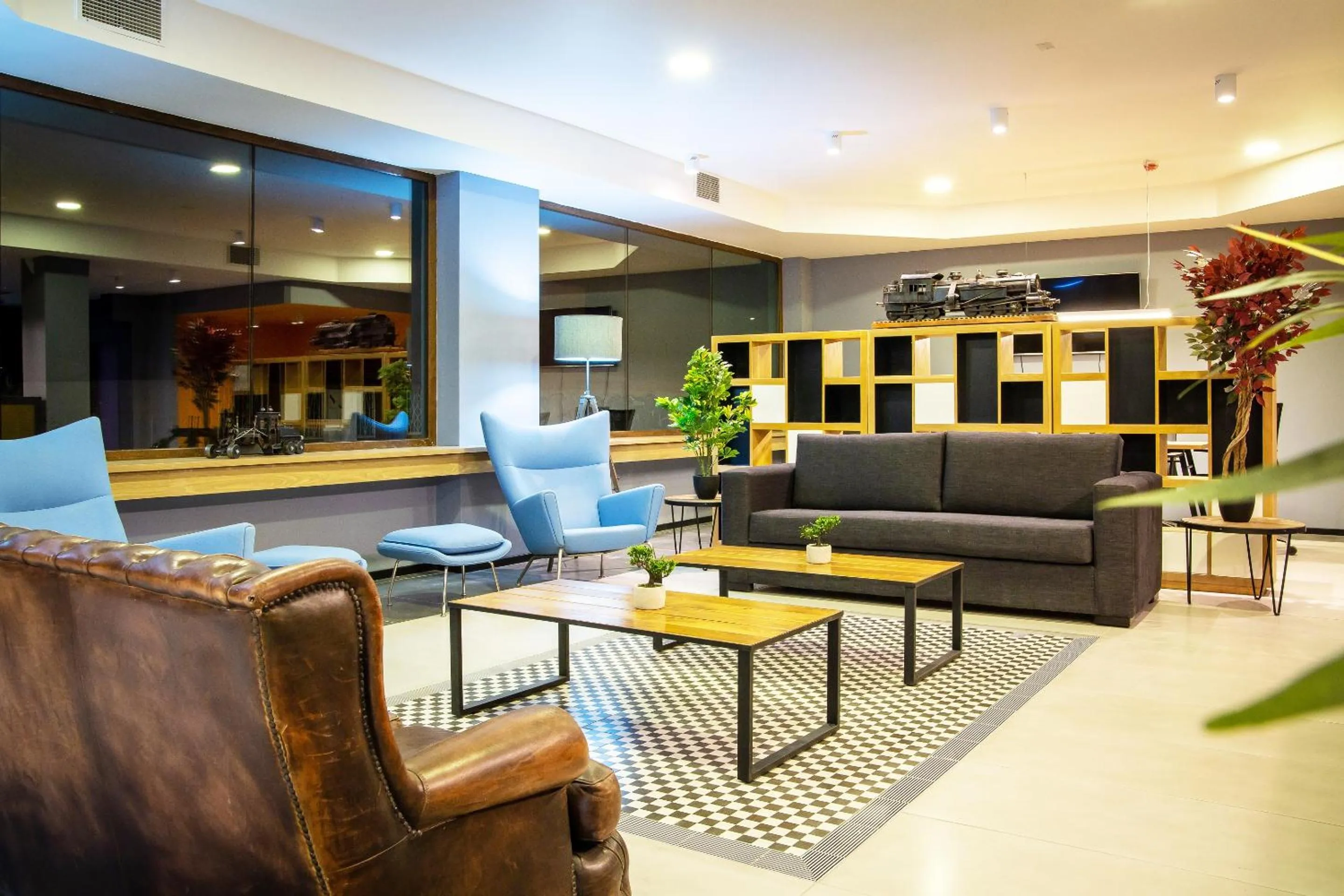 Living room in Hotel Modular Express Calama