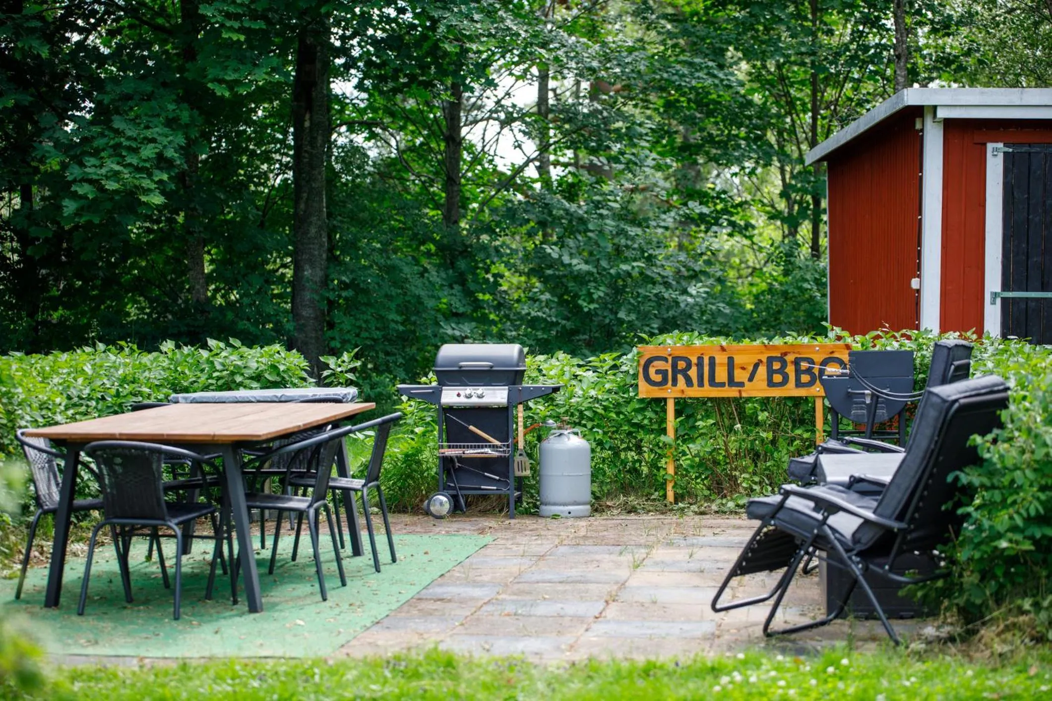 BBQ facilities in Brukshotellet Skinnsberg