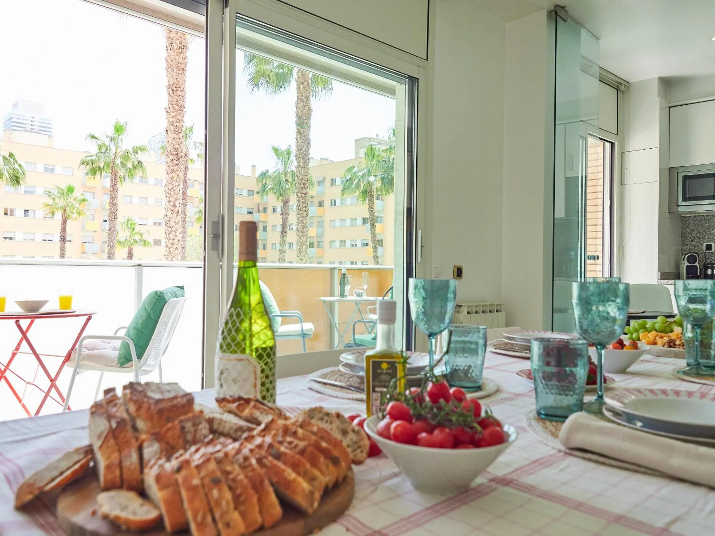 View (from property/room) in BarcelonaForRent Vila Olimpica Pool Suites