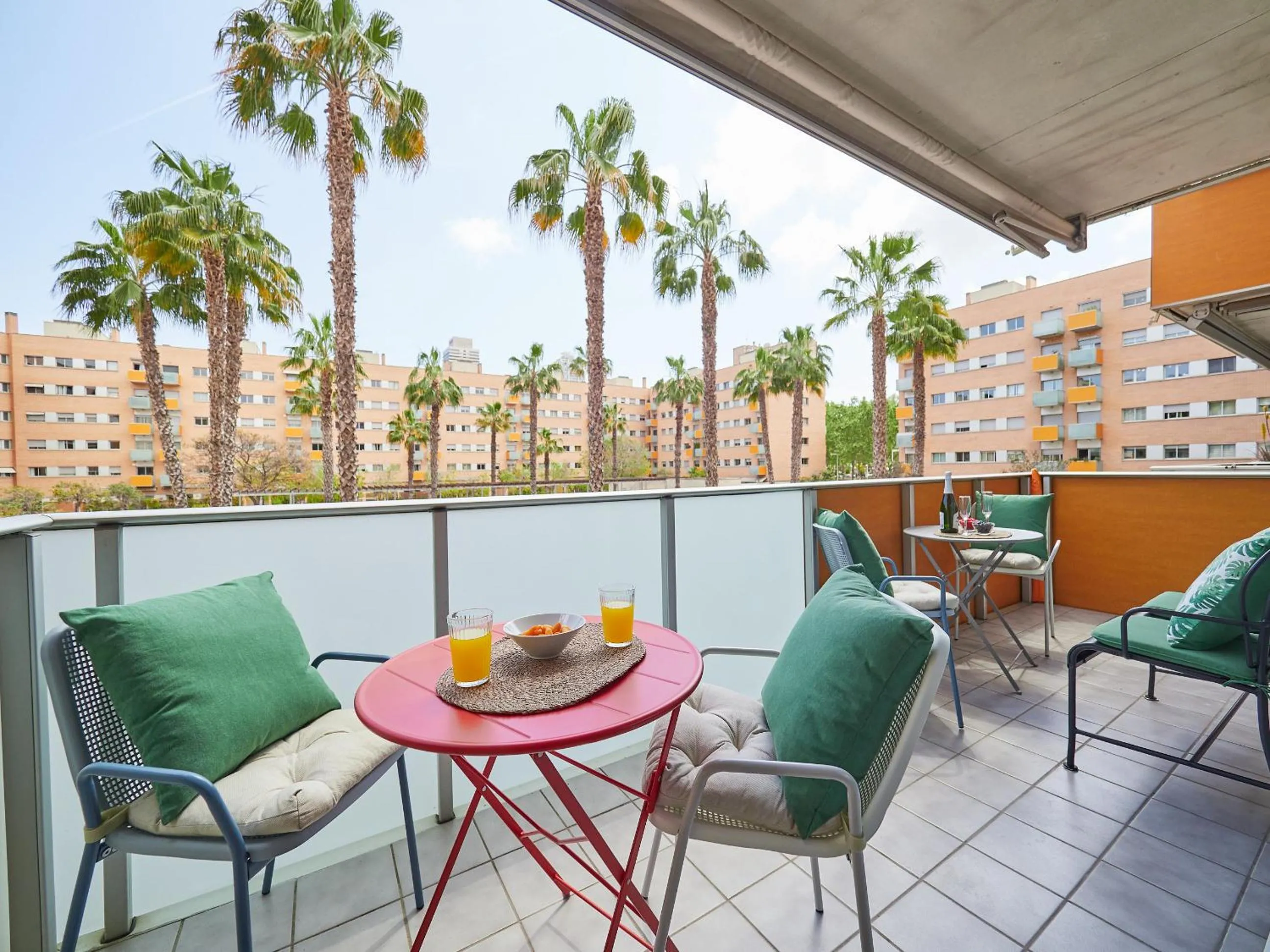 View (from property/room) in BarcelonaForRent Vila Olimpica Pool Suites