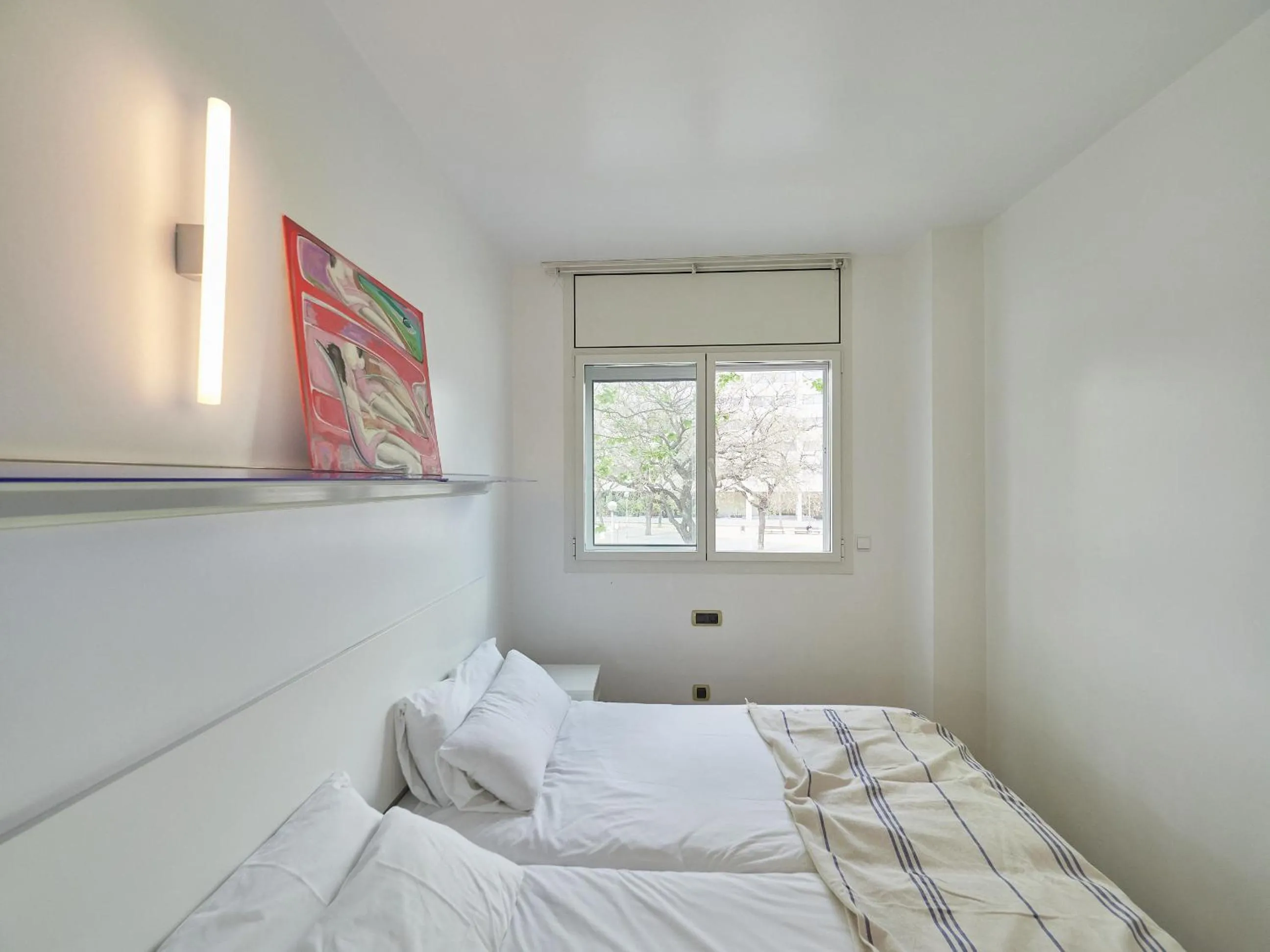 Bed in BarcelonaForRent Vila Olimpica Pool Suites