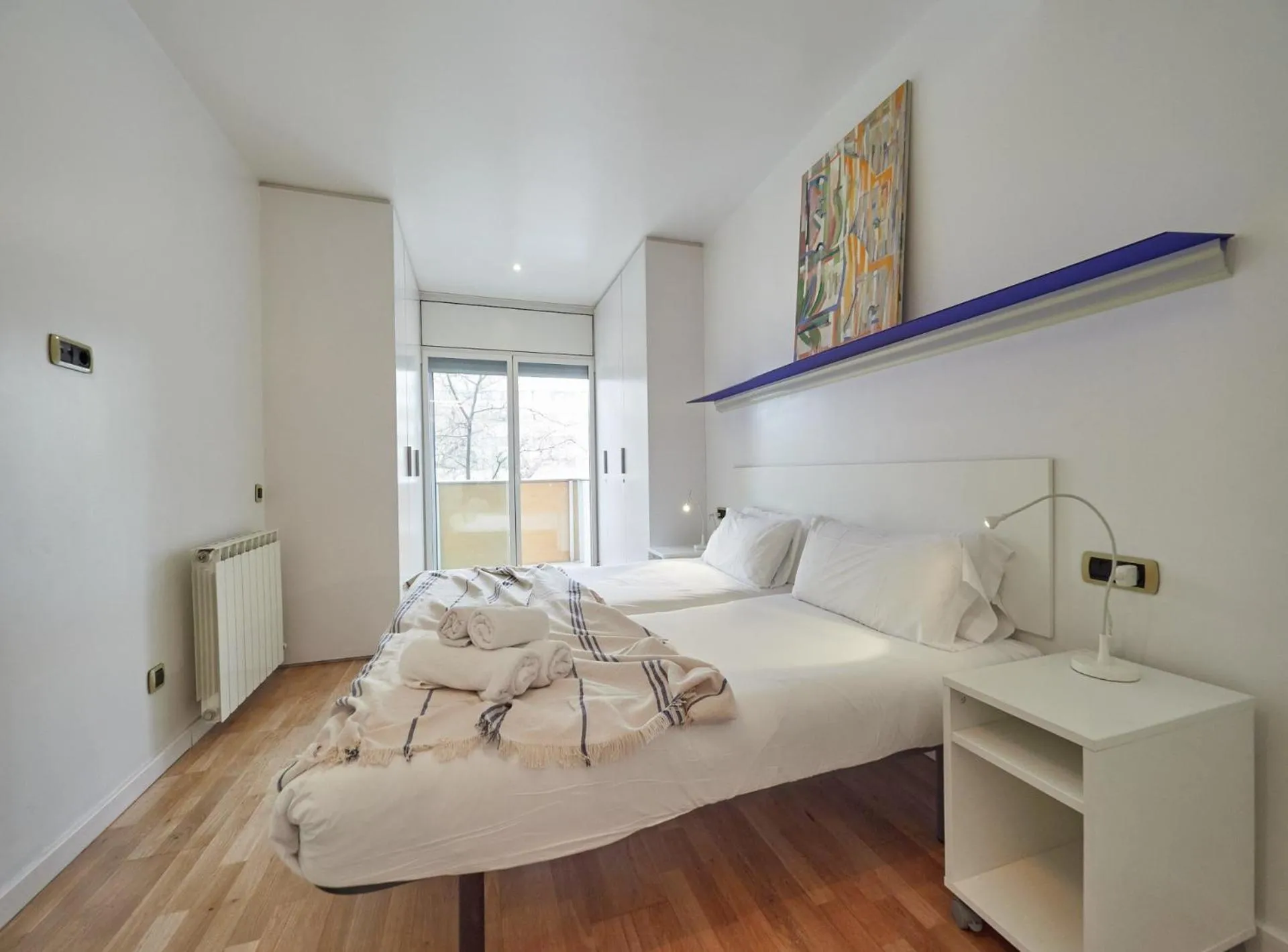 Bed in BarcelonaForRent Vila Olimpica Pool Suites