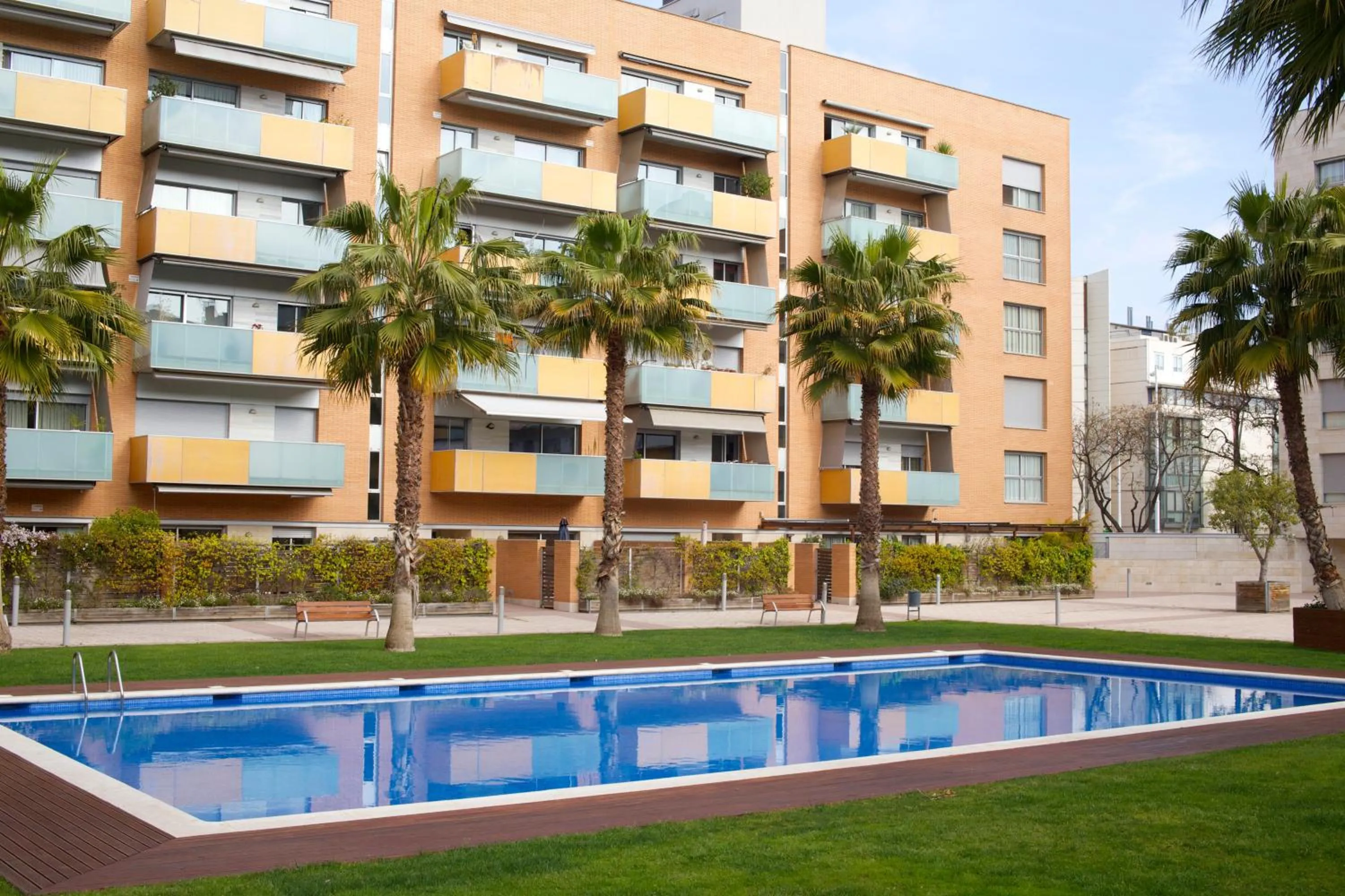 View (from property/room) in BarcelonaForRent Vila Olimpica Pool Suites