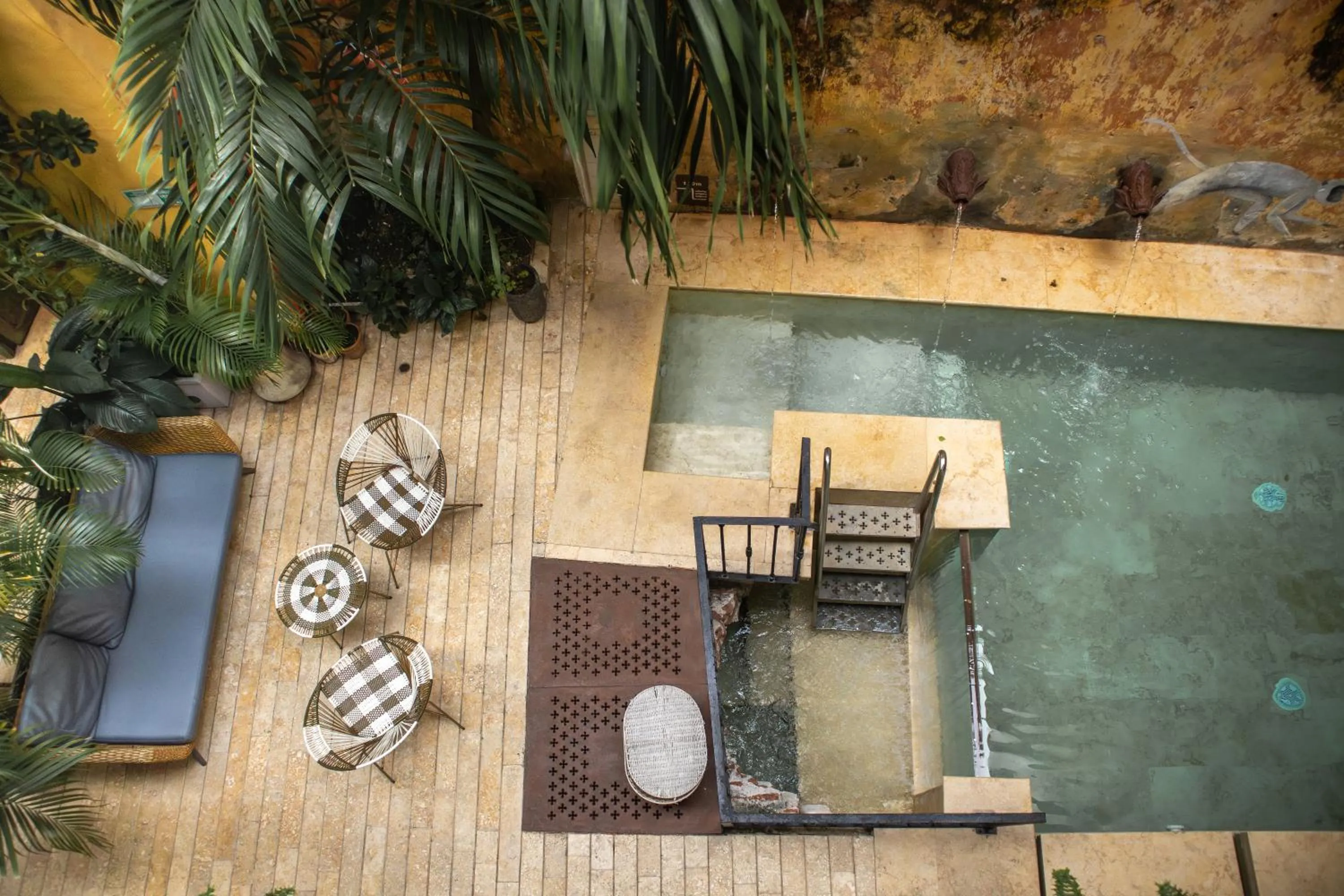 Patio in Hotel Casa La Factoria by Faranda Boutique, a member of Radisson Individuals