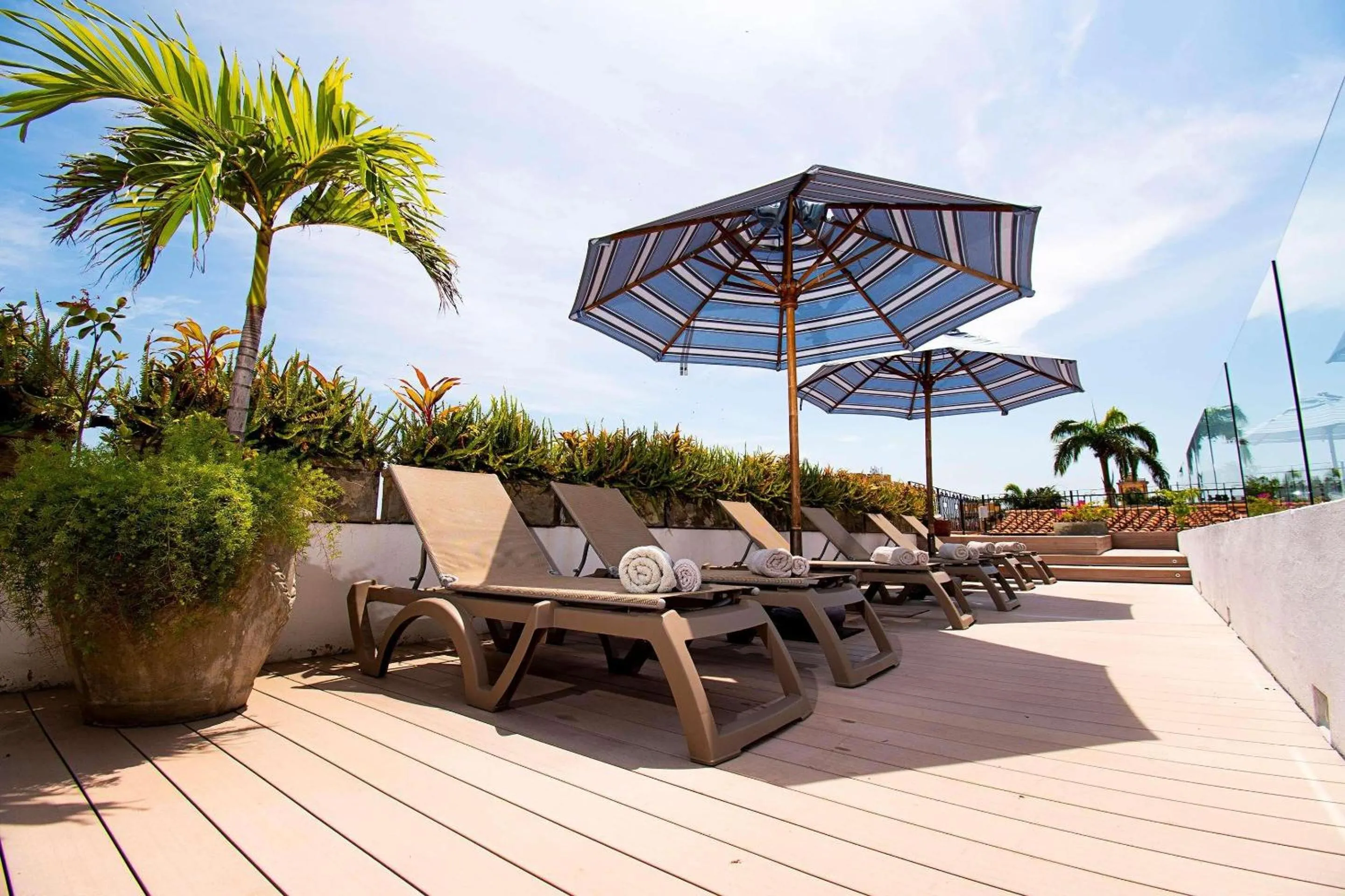 Balcony/Terrace in Hotel Casa La Factoria by Faranda Boutique, a member of Radisson Individuals