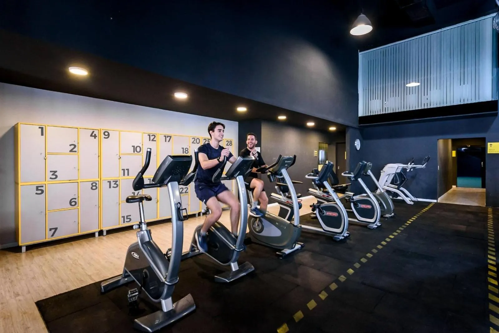 Fitness centre/facilities in Hotel Carat Apart Boutique