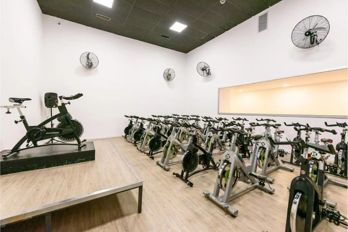 Fitness centre/facilities in Hotel Carat Apart Boutique