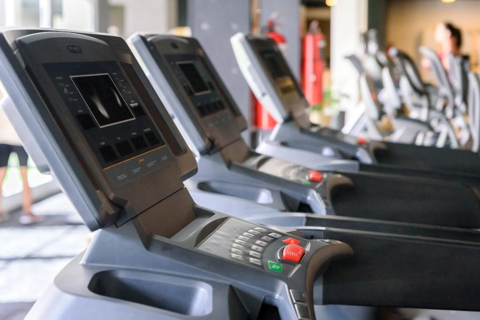 Fitness centre/facilities in Hotel Carat Apart Boutique