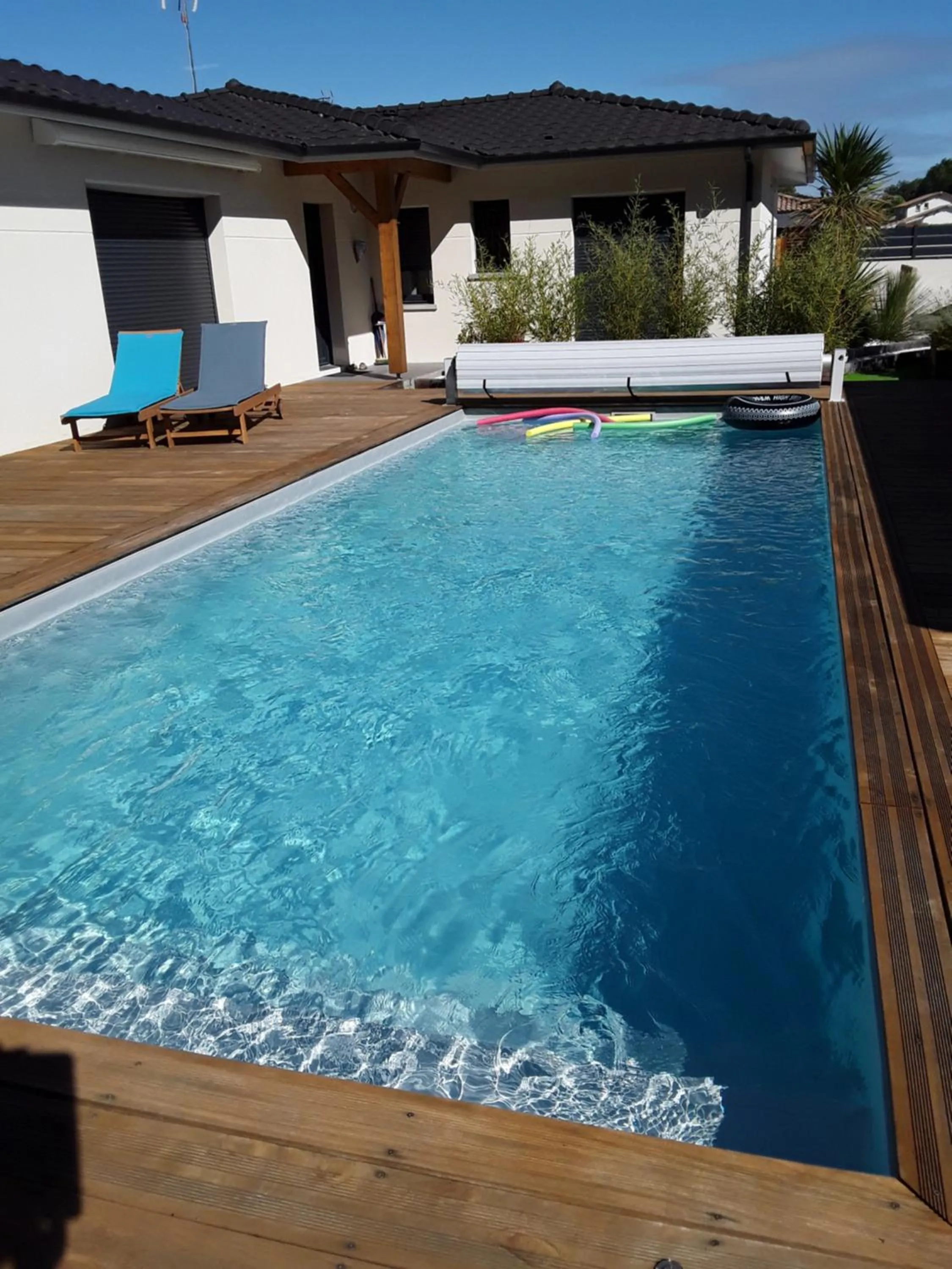Garden in Chambre d'hôtes les Iris à Mios sur le Bassin d'Arcachon