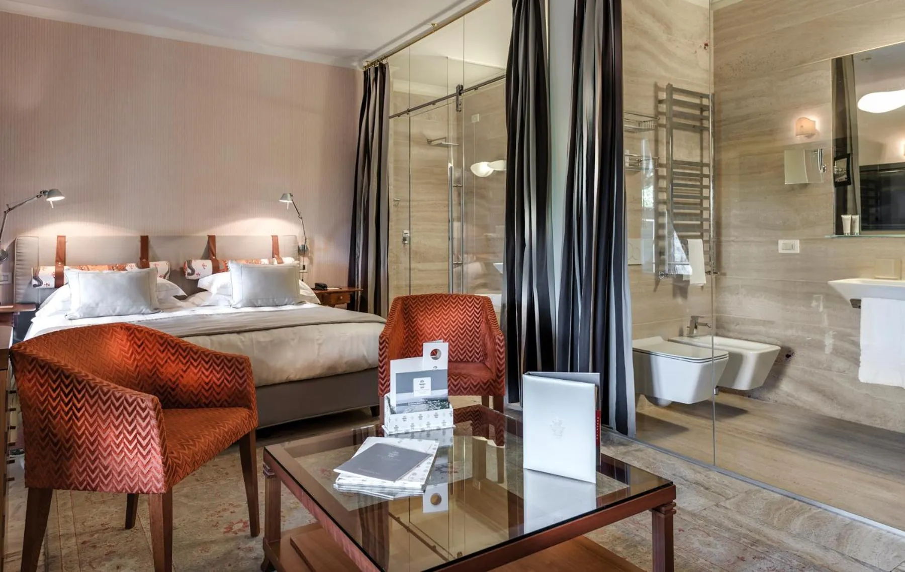 Bed in Augustus Hotel & Resort