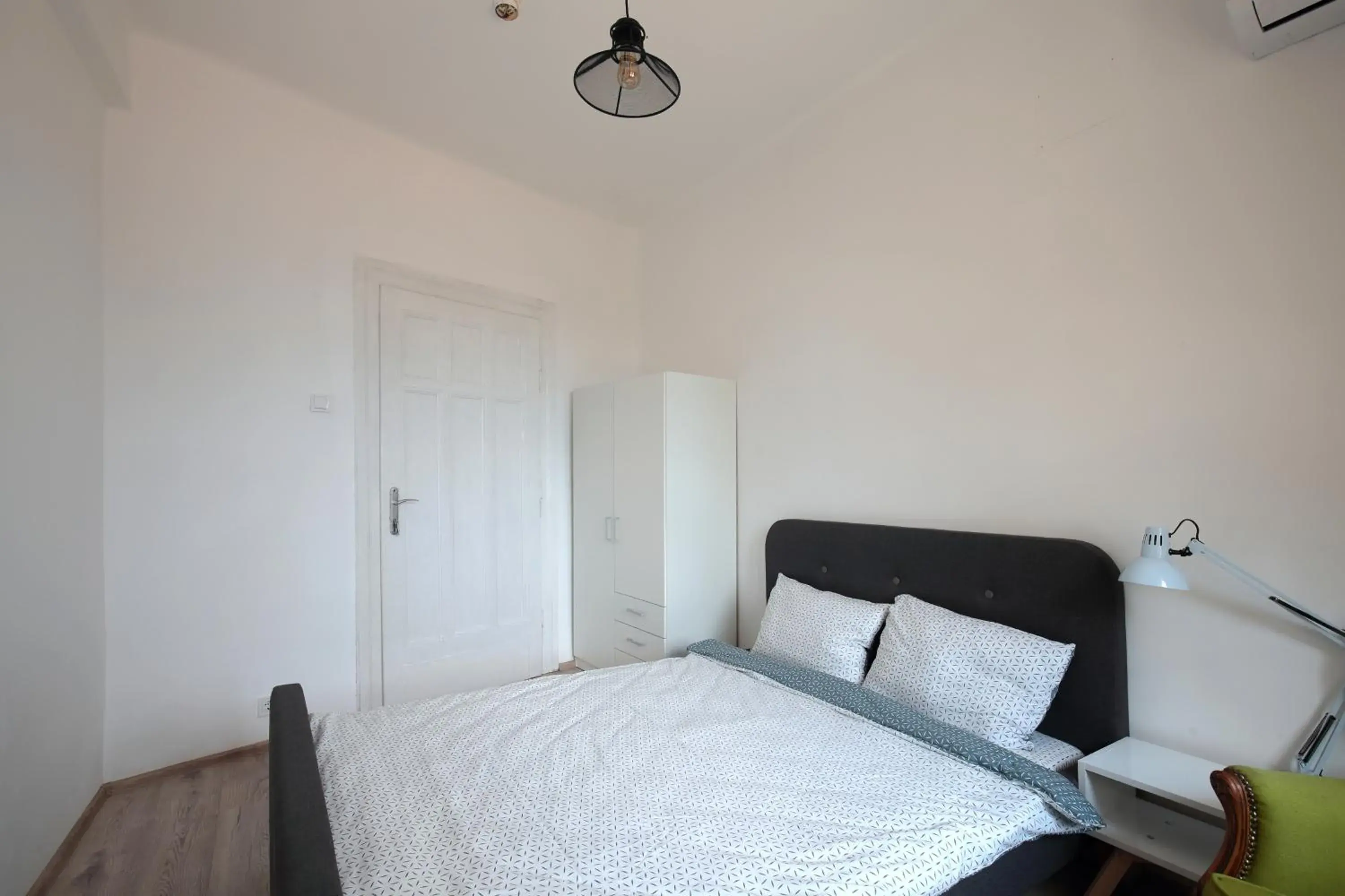 Deluxe Double Room with Balcony and Shared Bathroom in Hostel Musala Deluxe Double Room with Balcony and Shared Bathroom in Hostel Musala