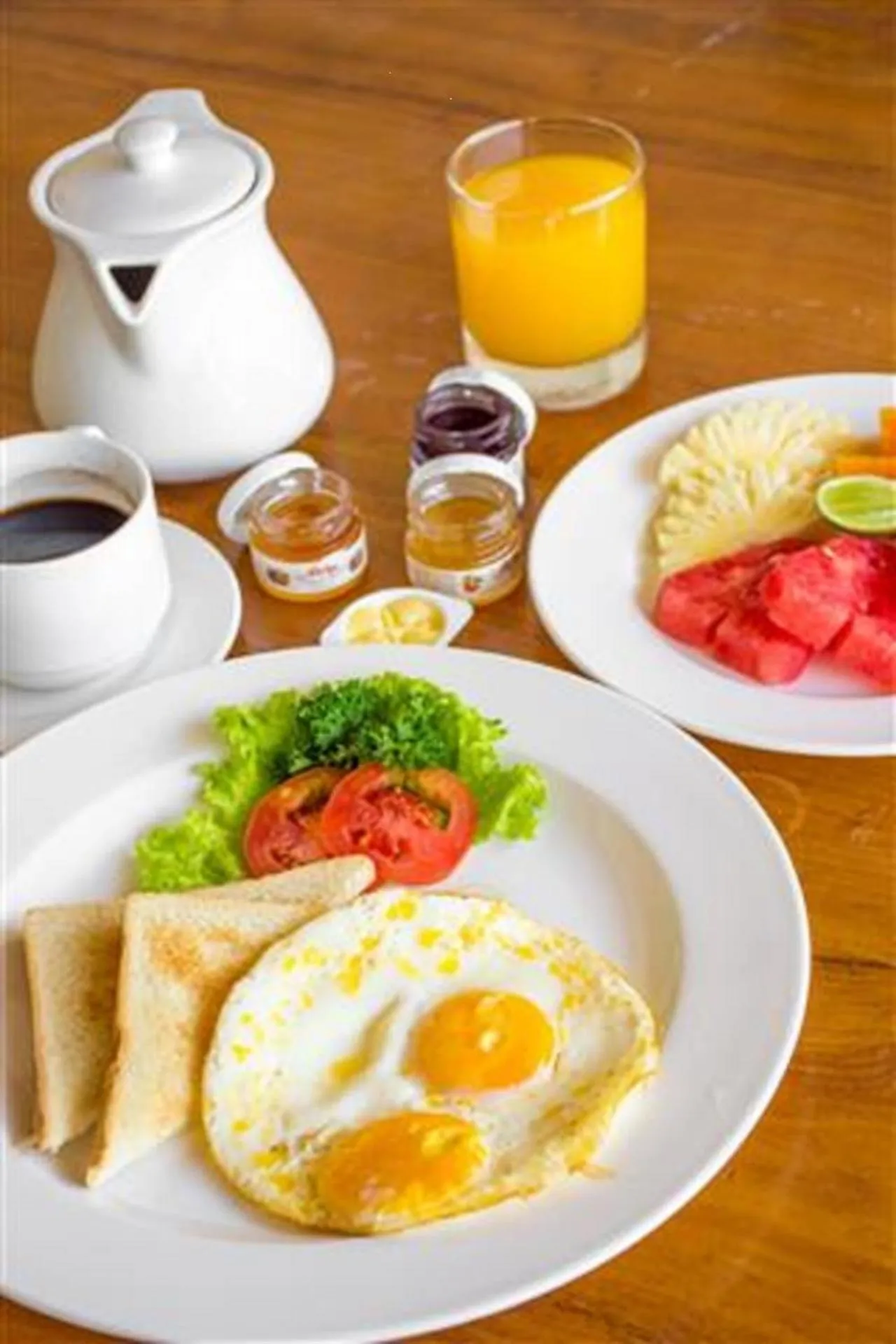 Breakfast in Jaden Hotel & Lounge - Arusha
